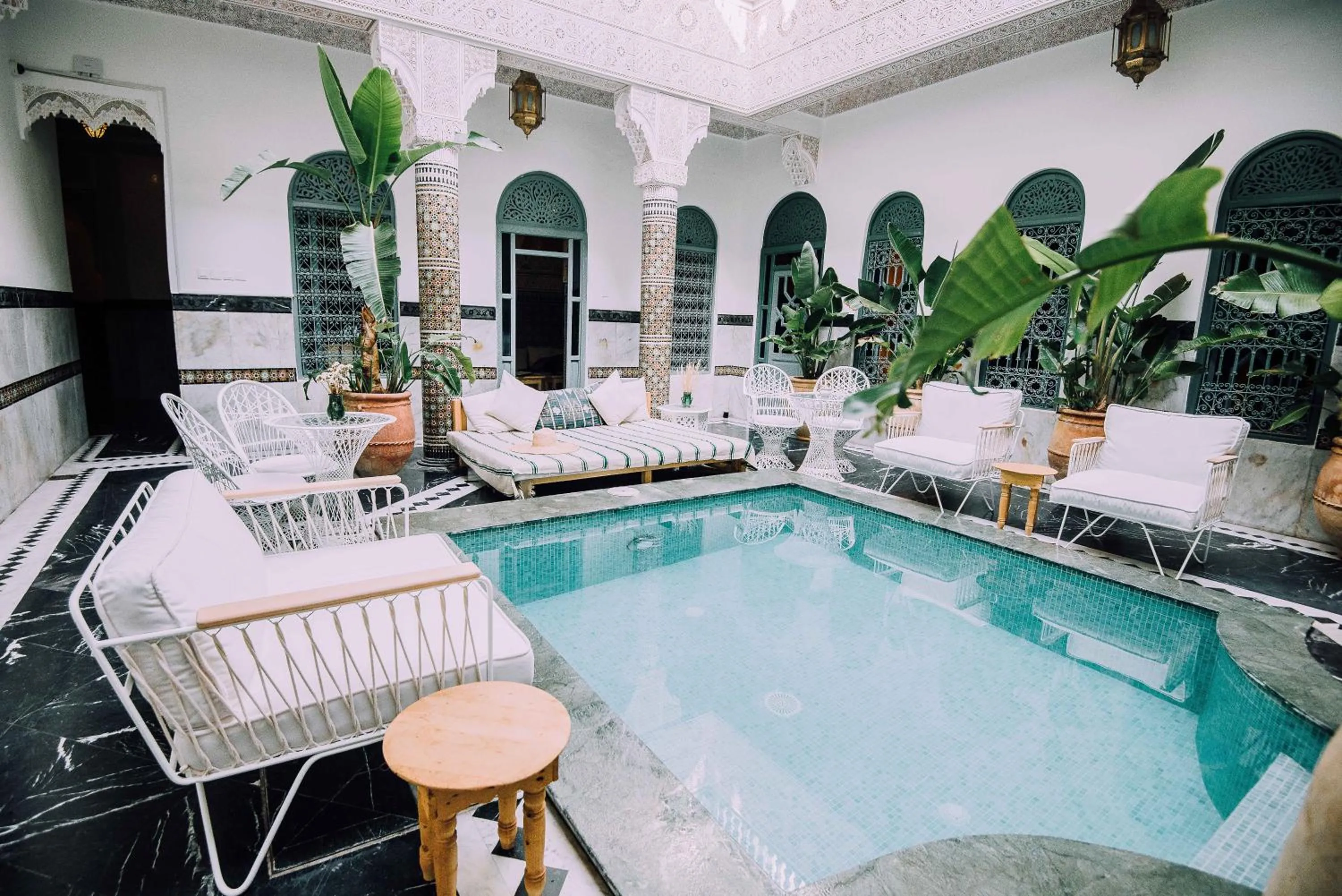 Patio in Riad Ksar Fawz & Spa
