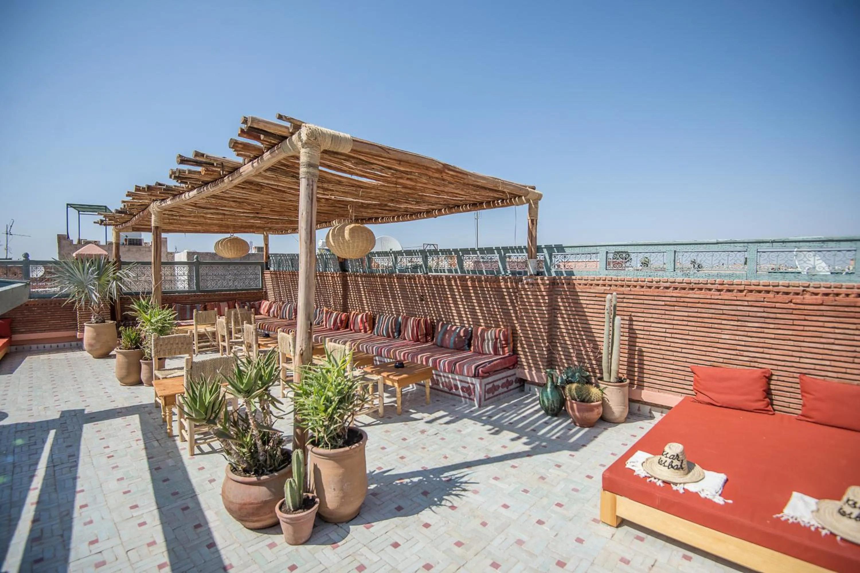 Patio in Riad Ksar Fawz & Spa