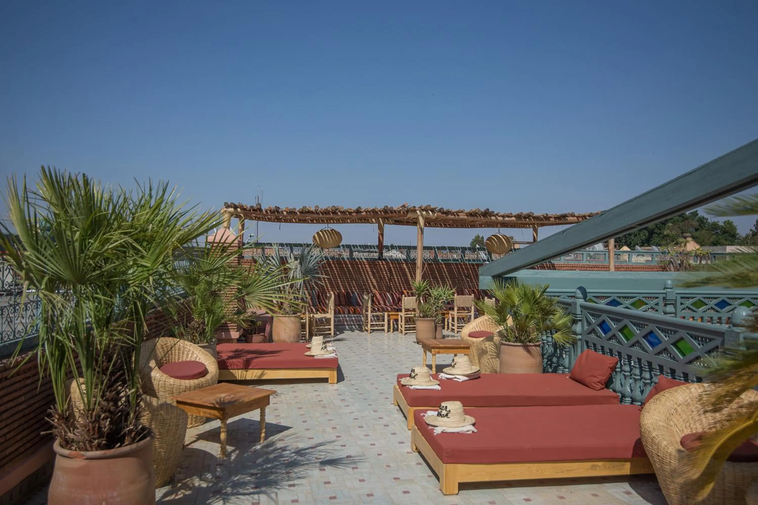Patio in Riad Ksar Fawz & Spa