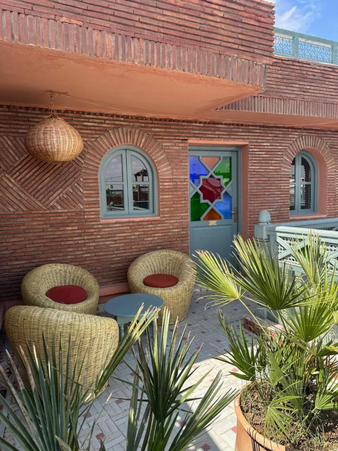 Patio in Riad Ksar Fawz & Spa