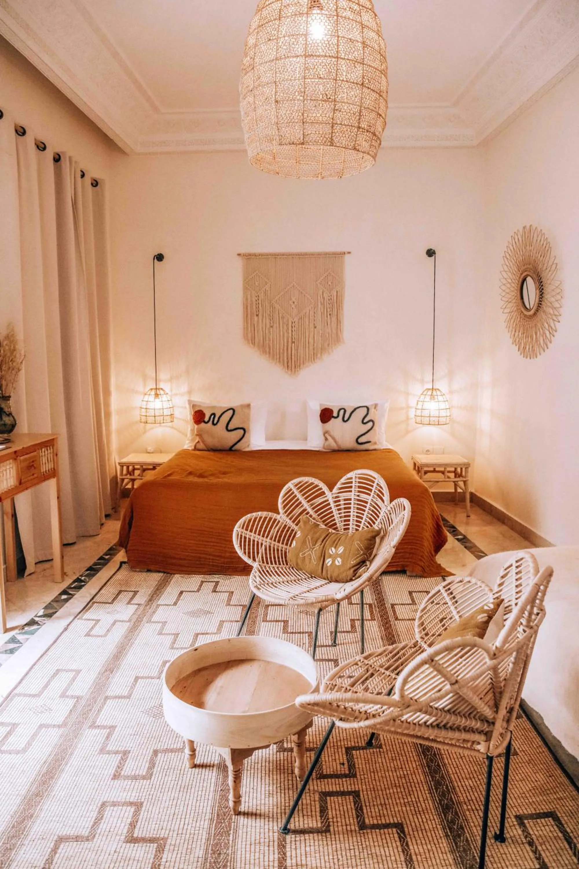 Living room in Riad Ksar Fawz & Spa