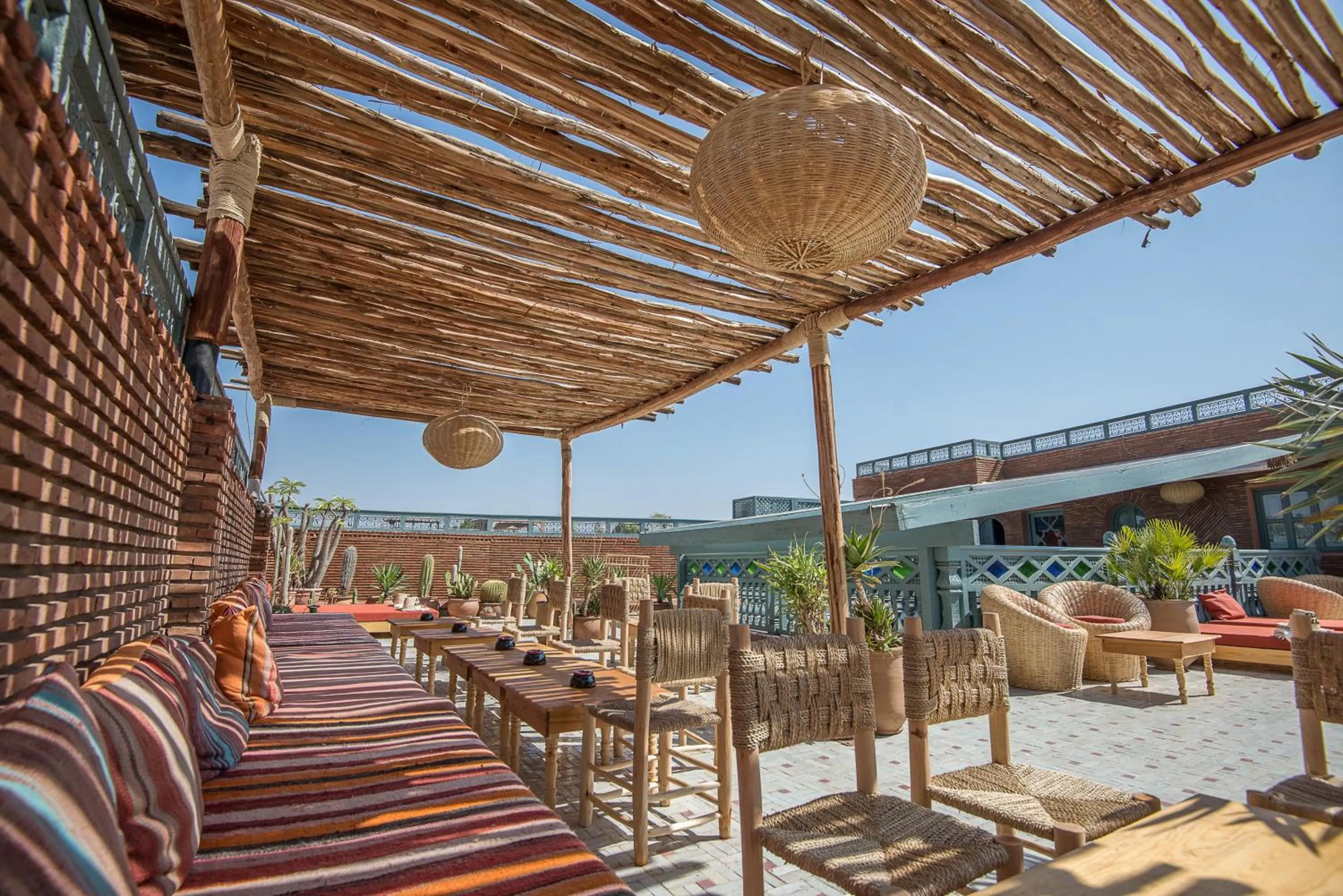 Bird's eye view in Riad Ksar Fawz & Spa