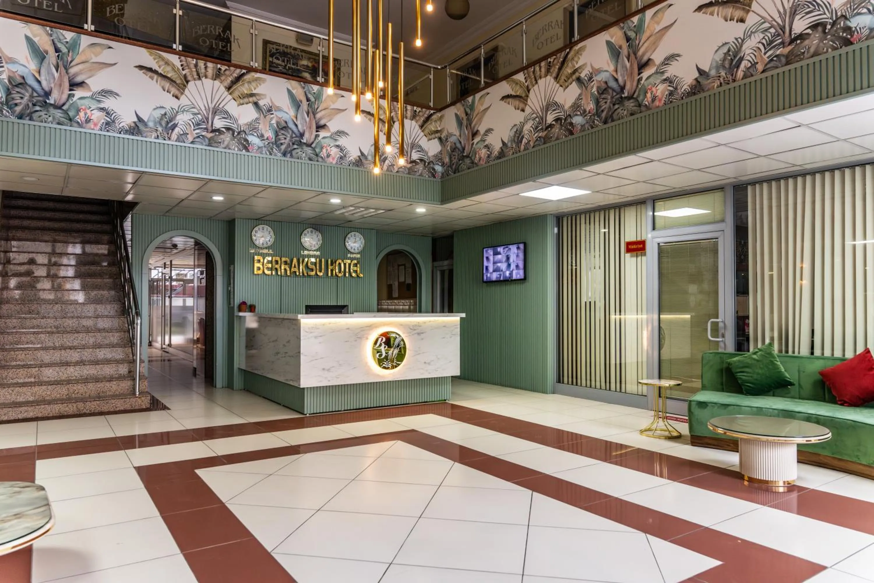 Lobby or reception in Berrak Su Hotel