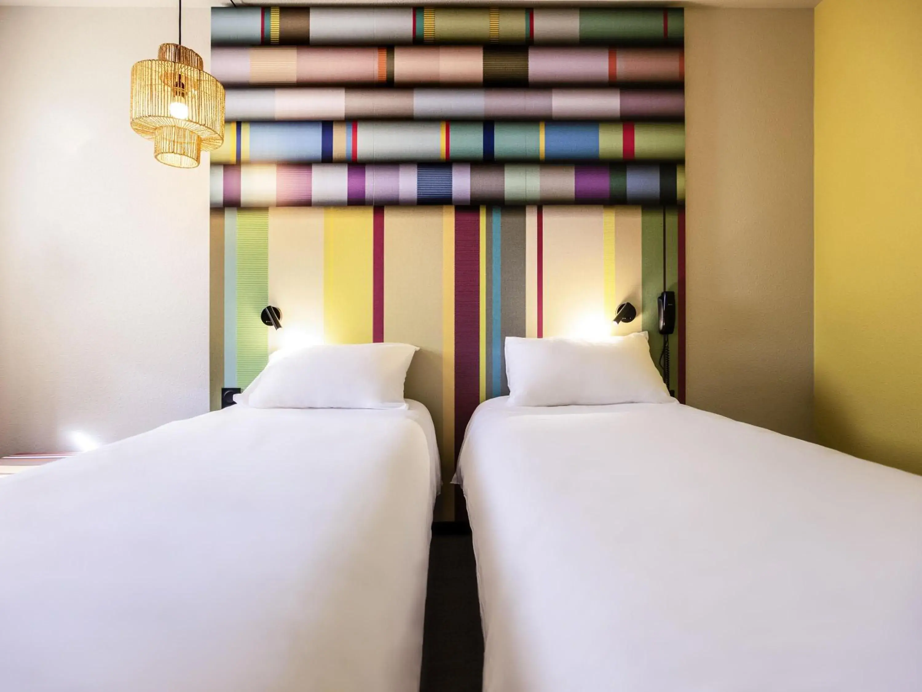 Bedroom, Bed in ibis Styles Perpignan Centre Gare Bedroom, Bed in ibis Styles Perpignan Centre Gare