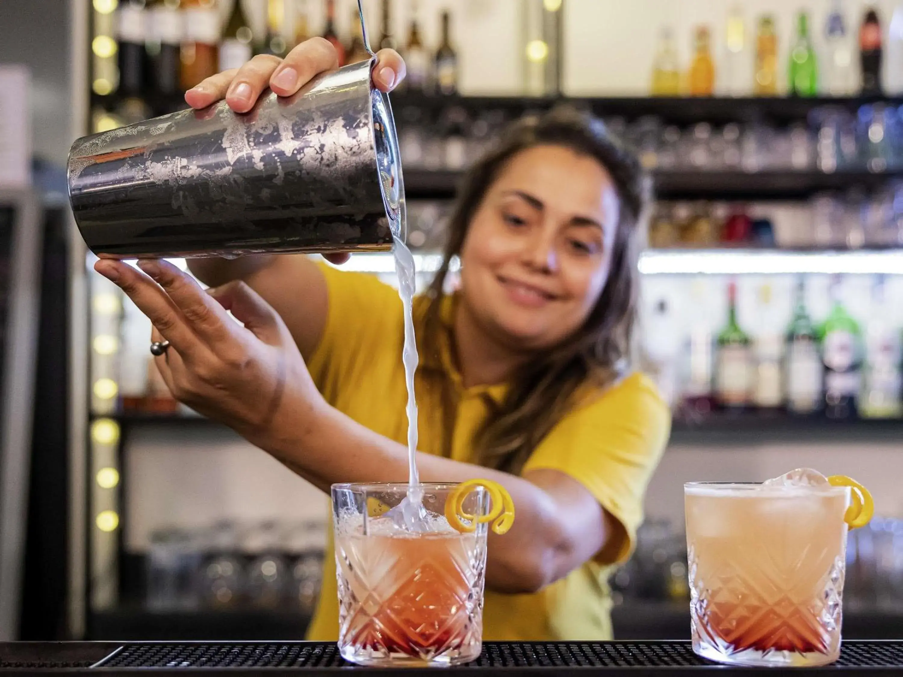 Lounge or bar in ibis Styles Perpignan Centre Gare Lounge or bar in ibis Styles Perpignan Centre Gare