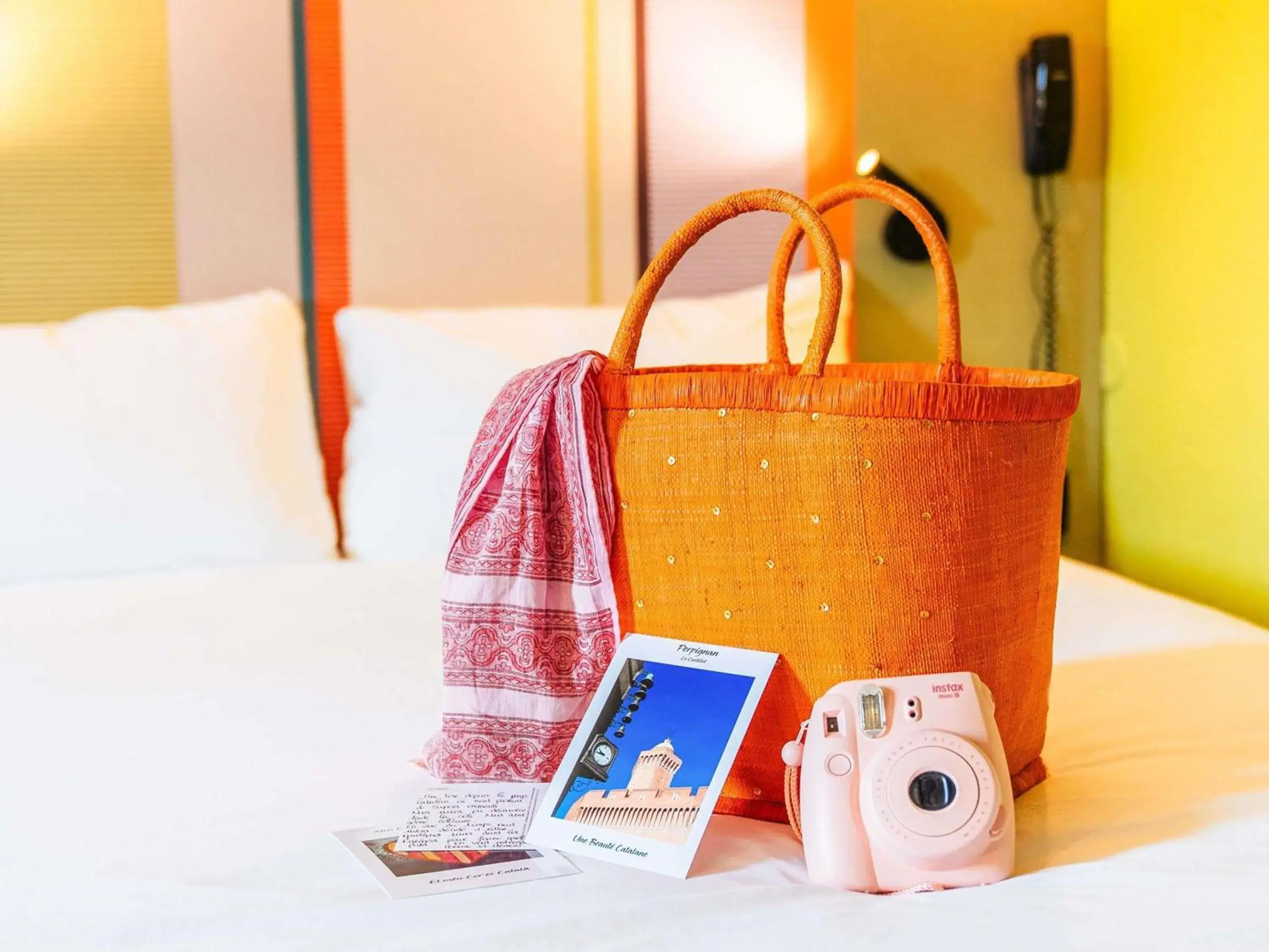 Bedroom, Bed in ibis Styles Perpignan Centre Gare Bedroom, Bed in ibis Styles Perpignan Centre Gare