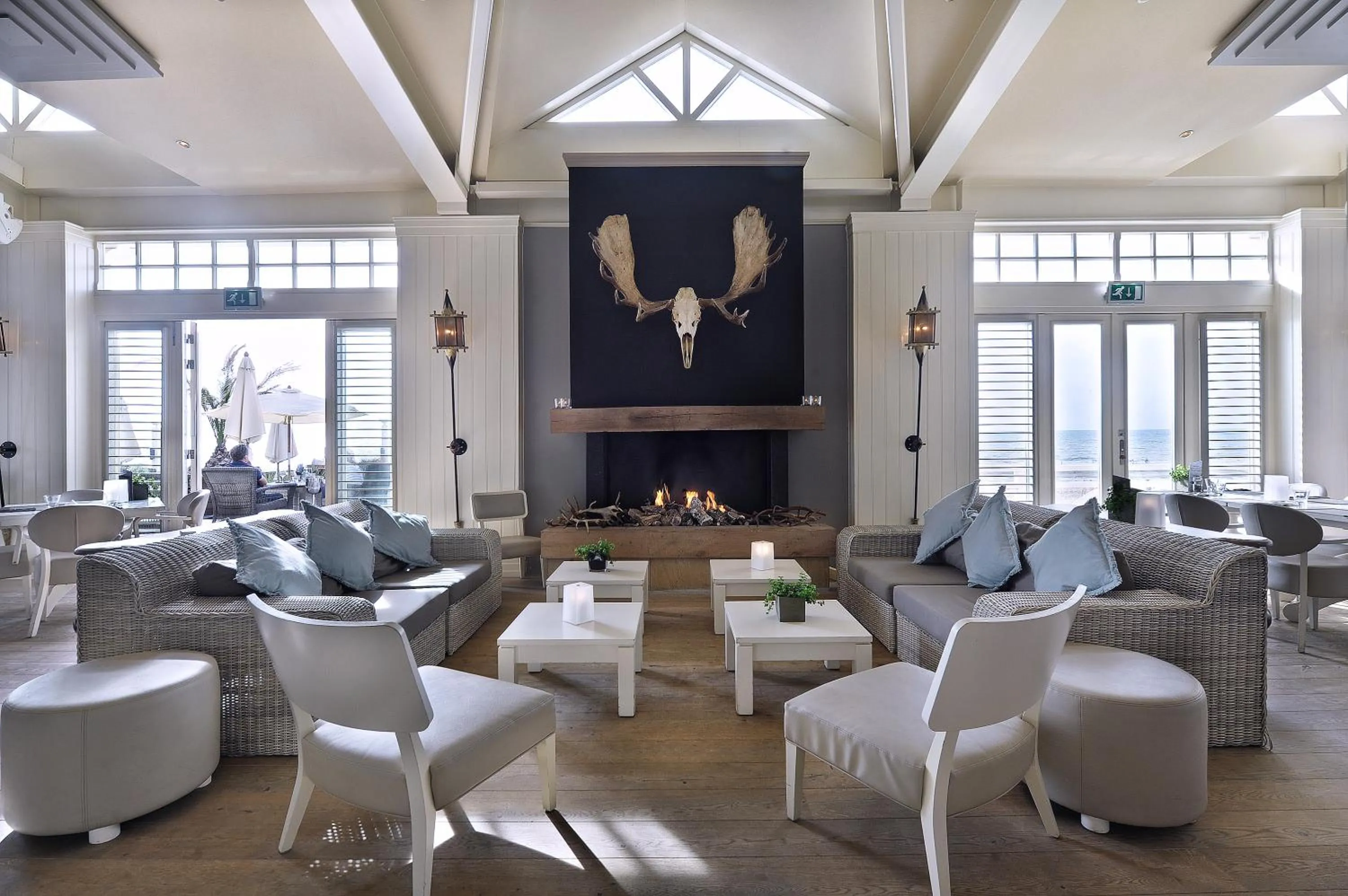 Restaurant/places to eat in Grand Hotel Huis ter Duin