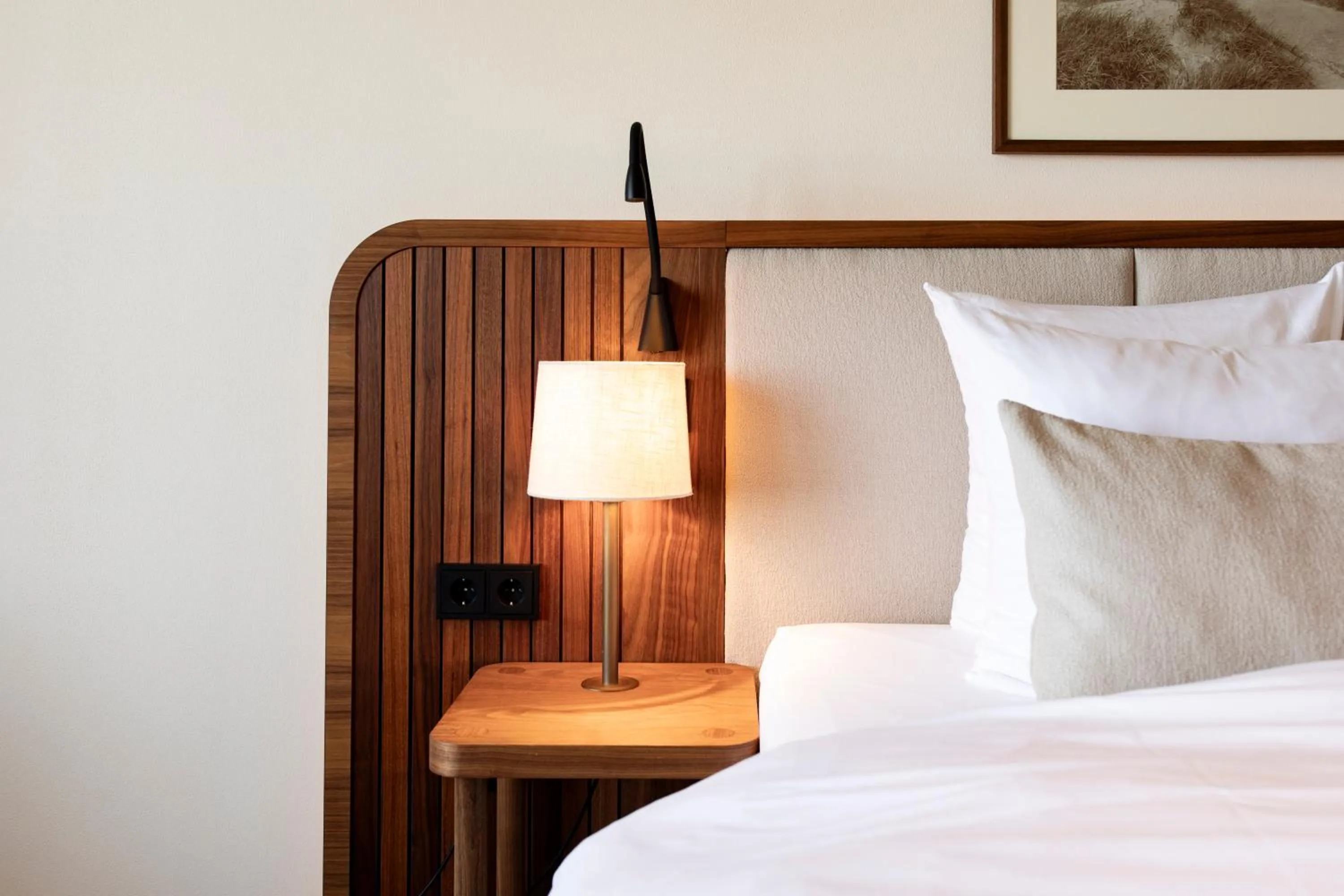 Bed in Grand Hotel Huis ter Duin