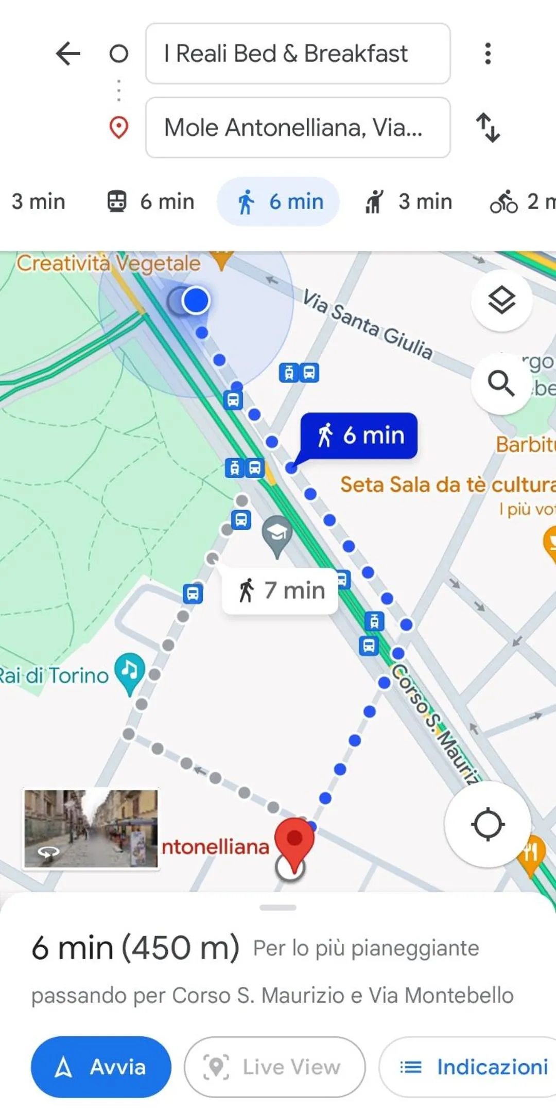 Nearby landmark in I Reali Bed & Breakfast