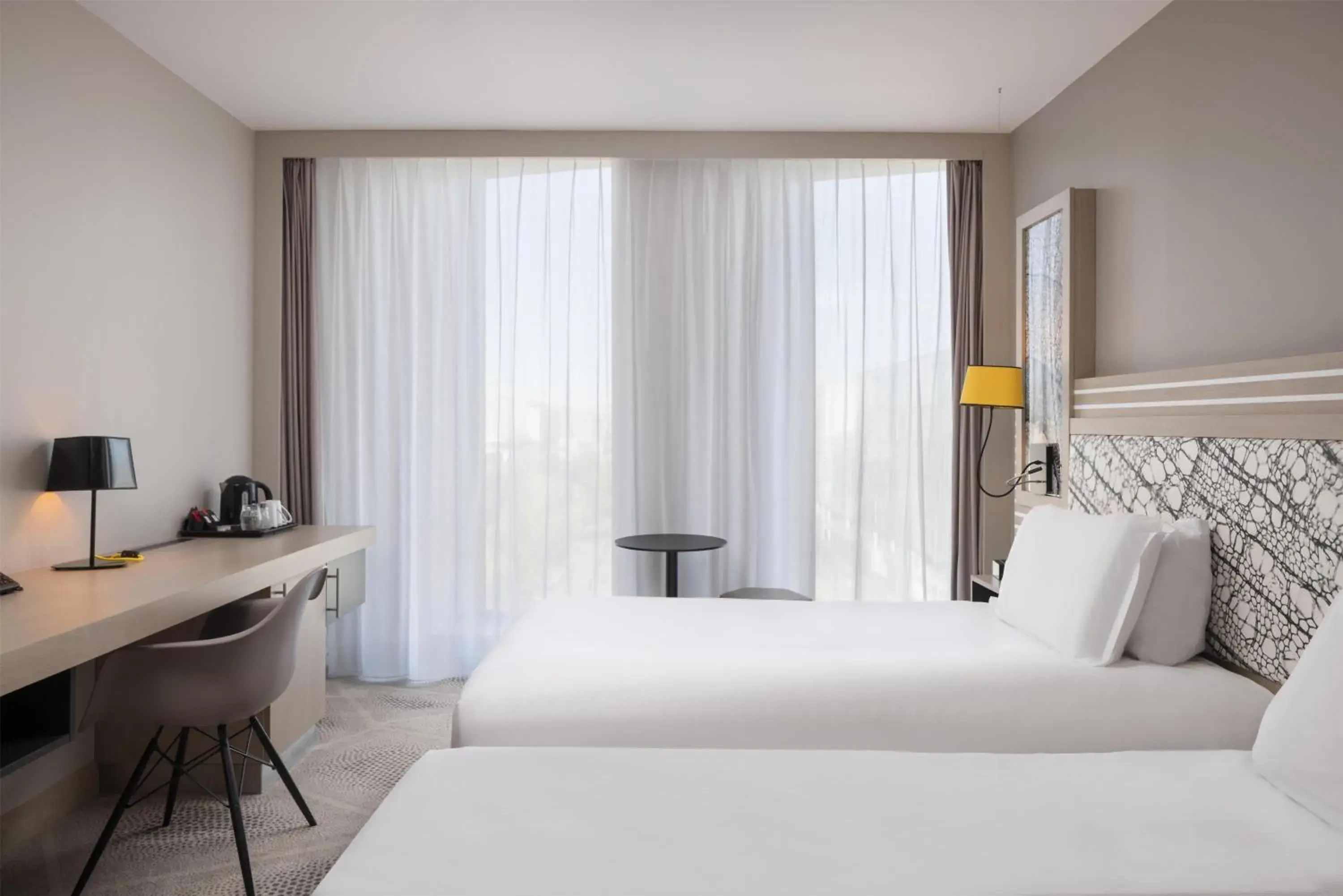 Bed in Hilton Garden Inn Bordeaux Centre Bed in Hilton Garden Inn Bordeaux Centre