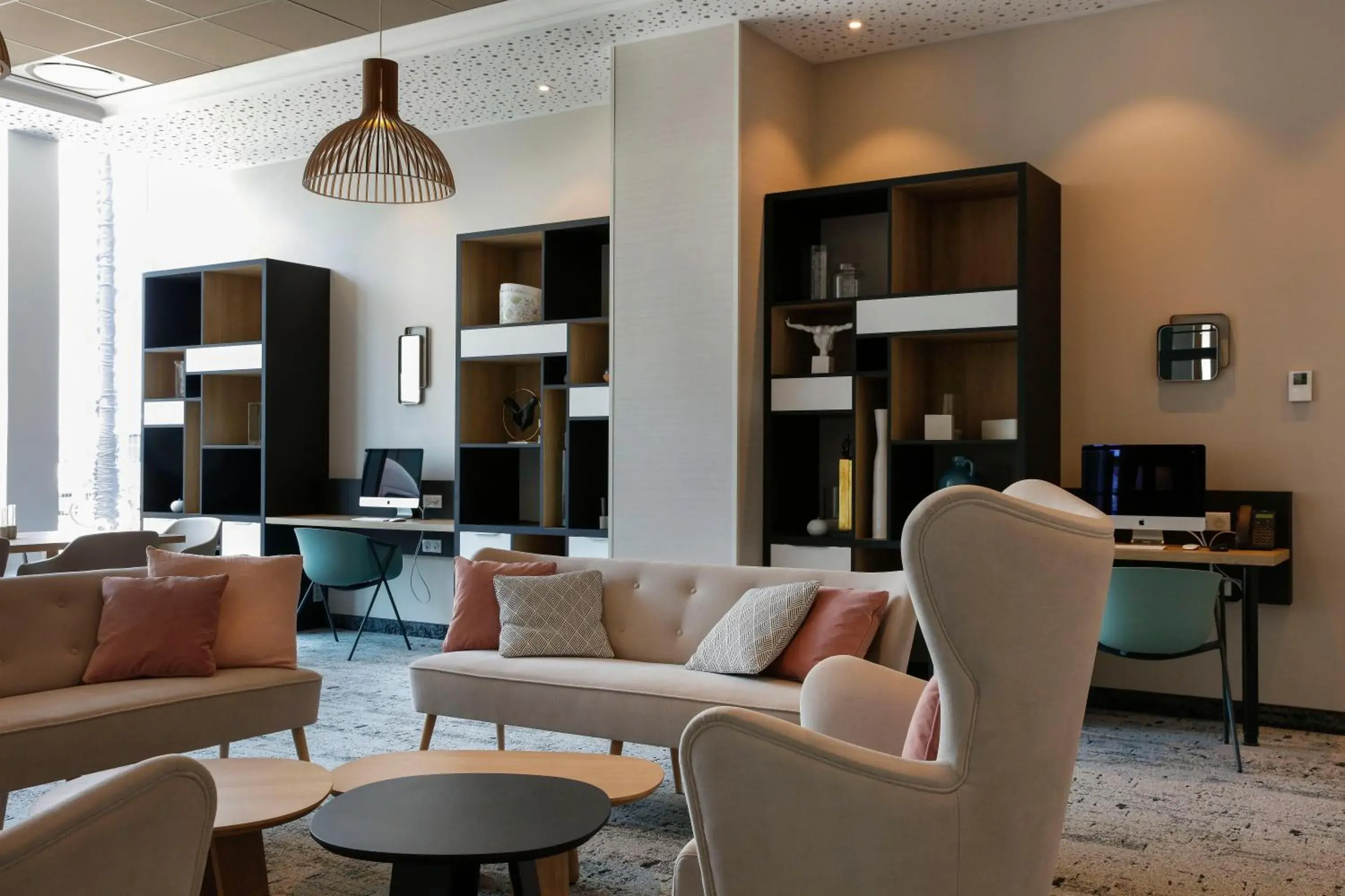 Lobby or reception in Hilton Garden Inn Bordeaux Centre Lobby or reception in Hilton Garden Inn Bordeaux Centre