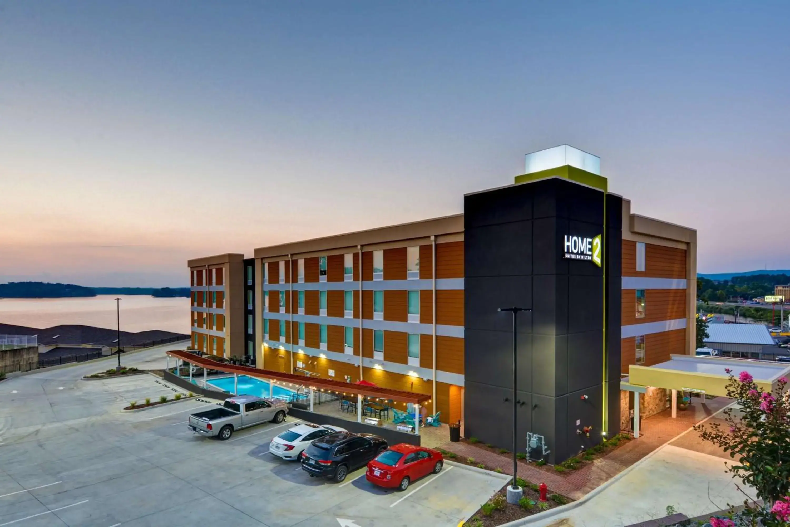 Property building in Home2 Suites By Hilton Hot Springs Property building in Home2 Suites By Hilton Hot Springs