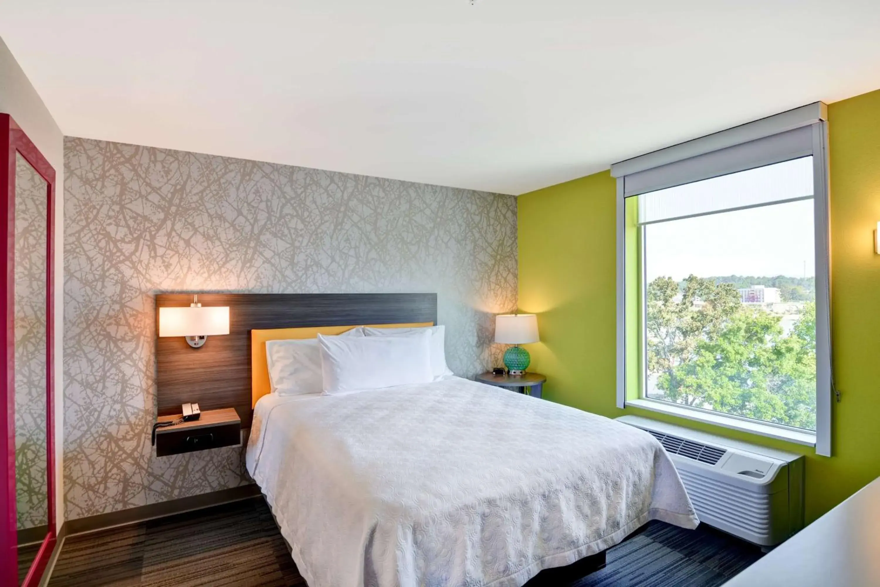 Bed in Home2 Suites By Hilton Hot Springs Bed in Home2 Suites By Hilton Hot Springs