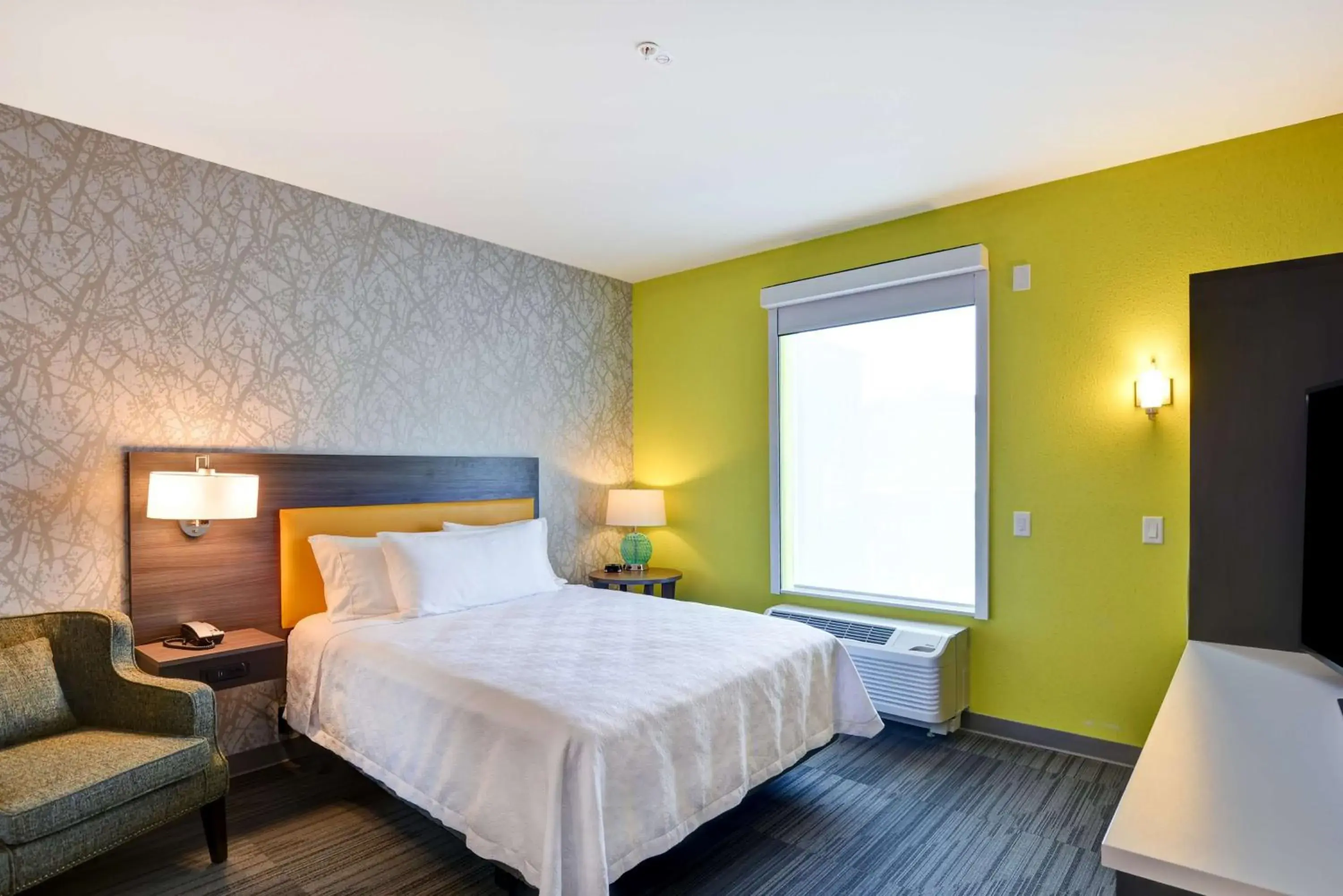 Bed in Home2 Suites By Hilton Hot Springs Bed in Home2 Suites By Hilton Hot Springs