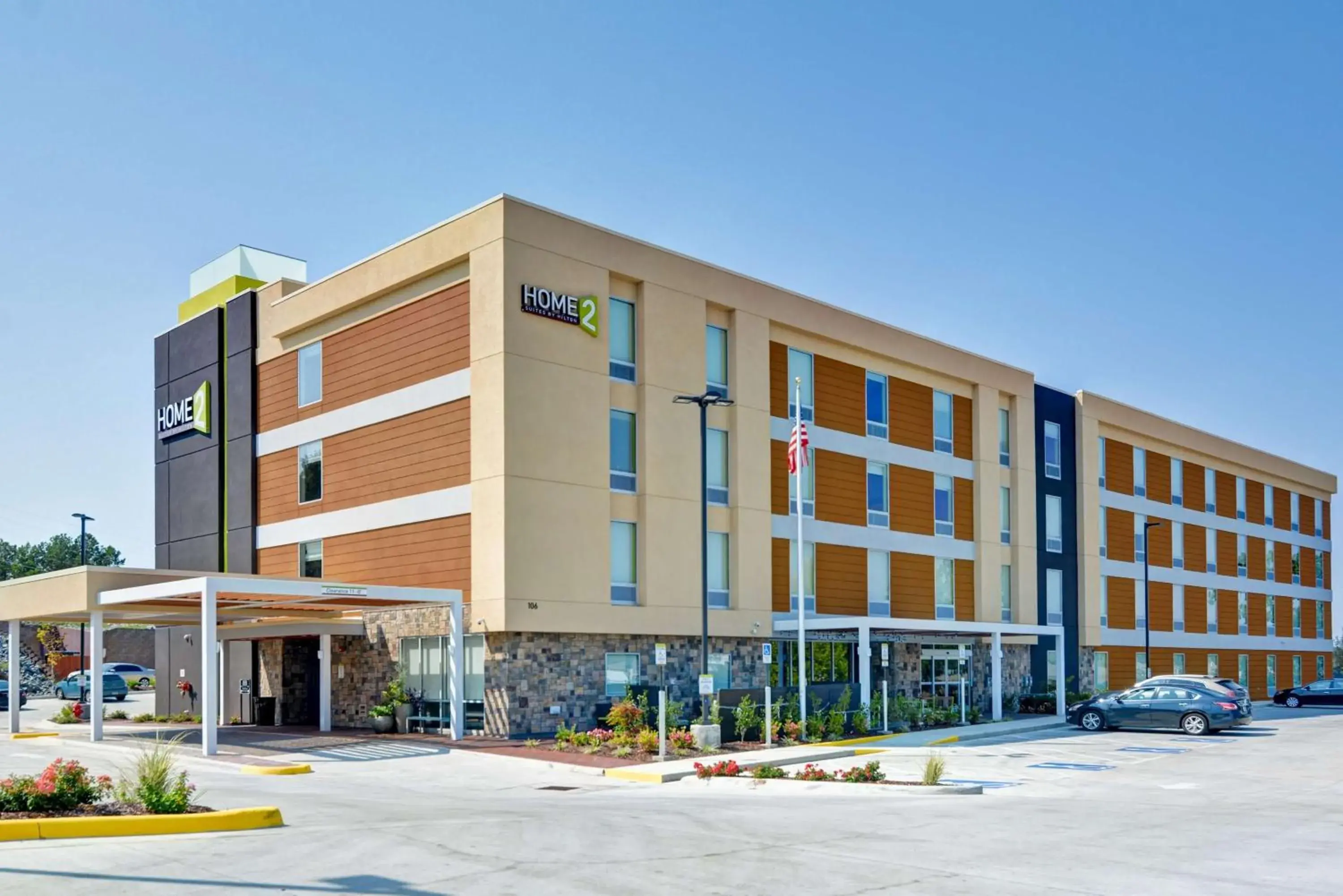 Property building in Home2 Suites By Hilton Hot Springs Property building in Home2 Suites By Hilton Hot Springs