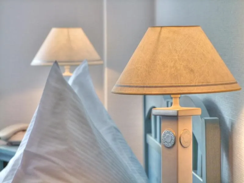 Decorative detail, Bed in Hotel Gastmahl des Meeres