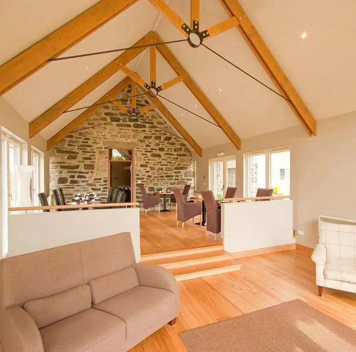 Seating area in Craigatin House & Courtyard