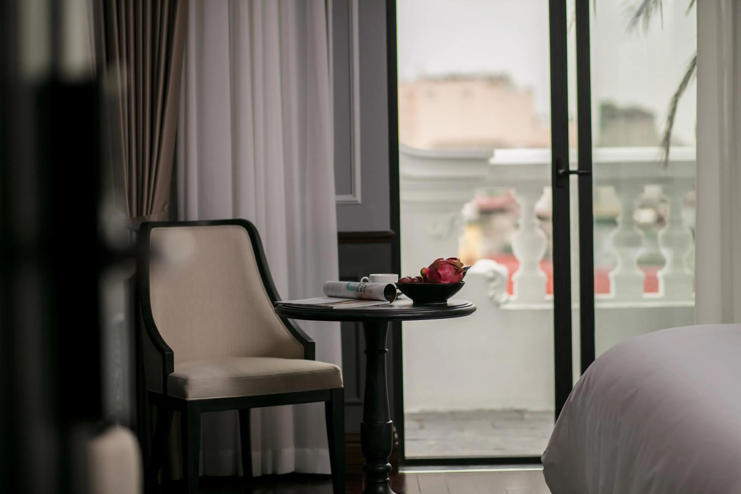 Patio, Bed in La Sinfonía Citadel Hotel and Spa