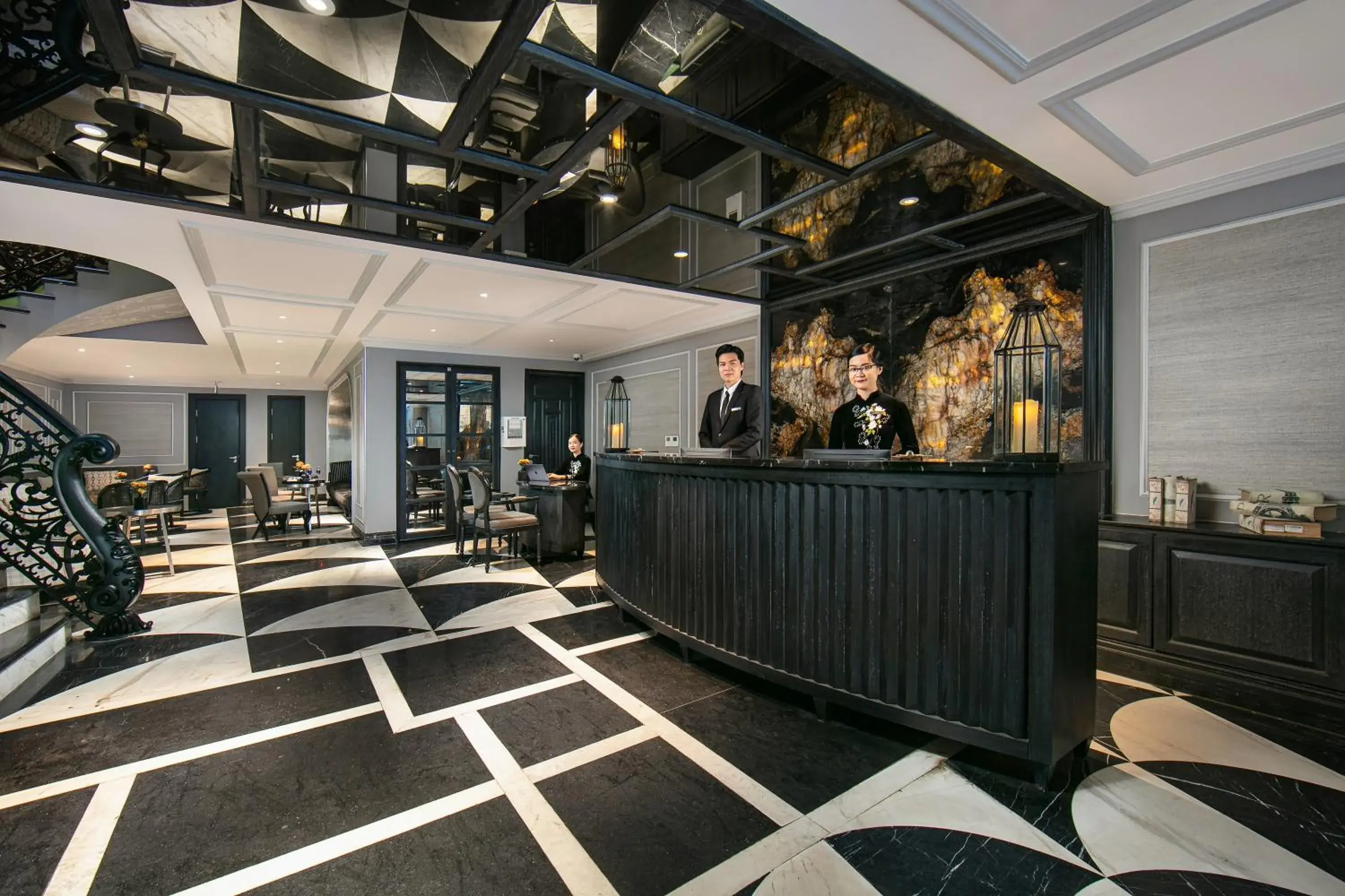 Lobby or reception in La Sinfonía Citadel Hotel and Spa Lobby or reception in La Sinfonía Citadel Hotel and Spa