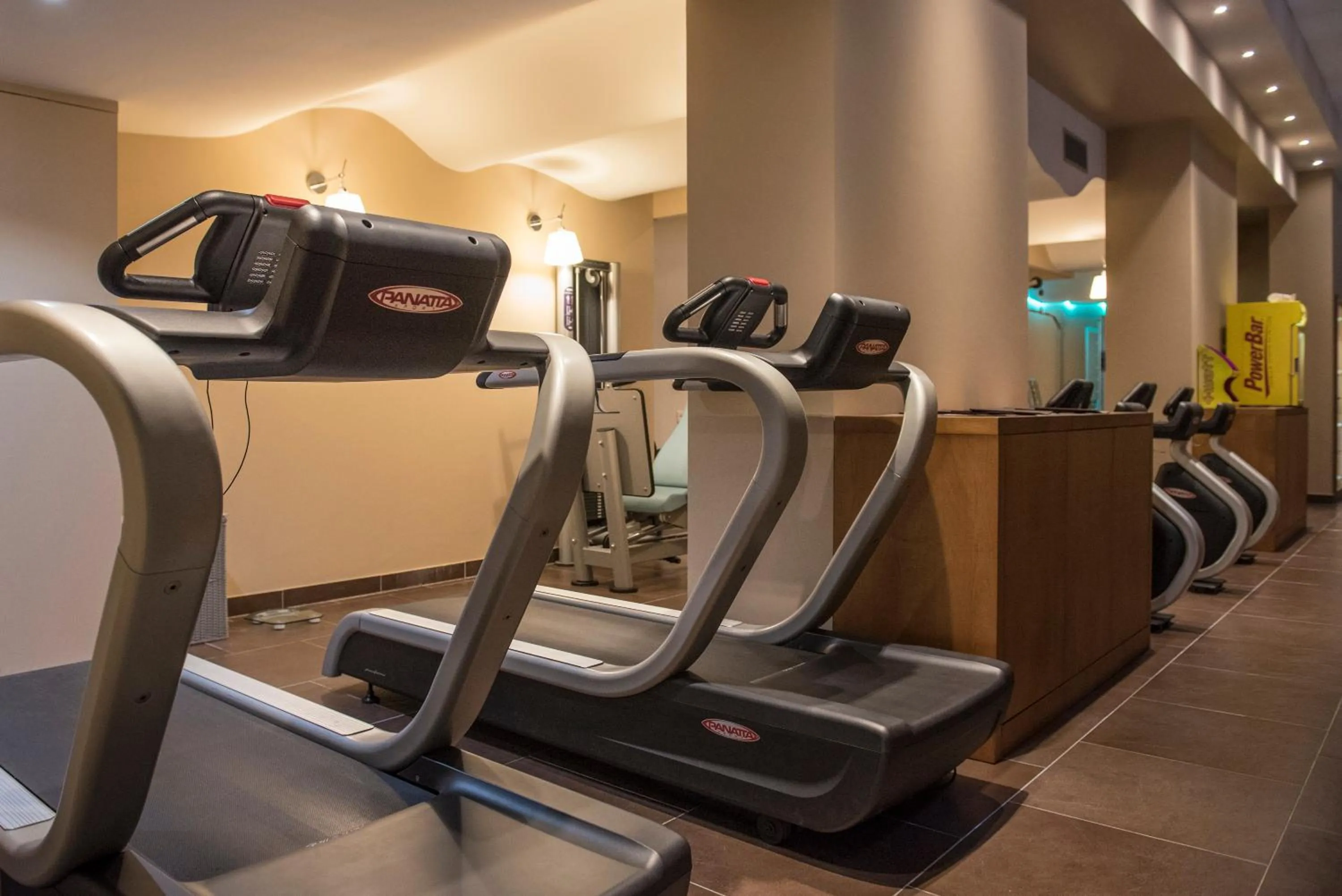 Fitness centre/facilities in Aqualux Hotel Spa Suite & Terme