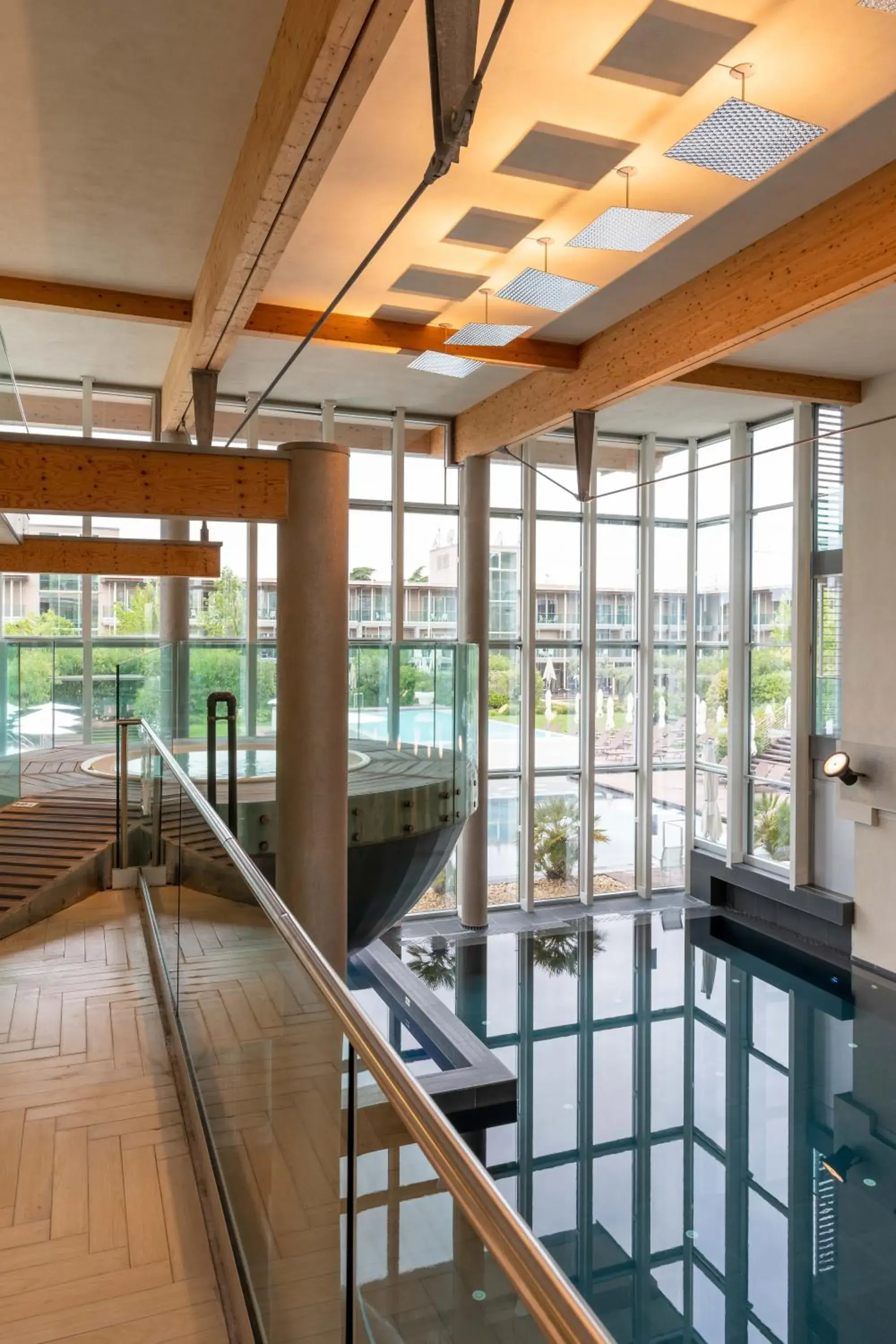 Swimming pool in Aqualux Hotel Spa Suite & Terme Swimming pool in Aqualux Hotel Spa Suite & Terme