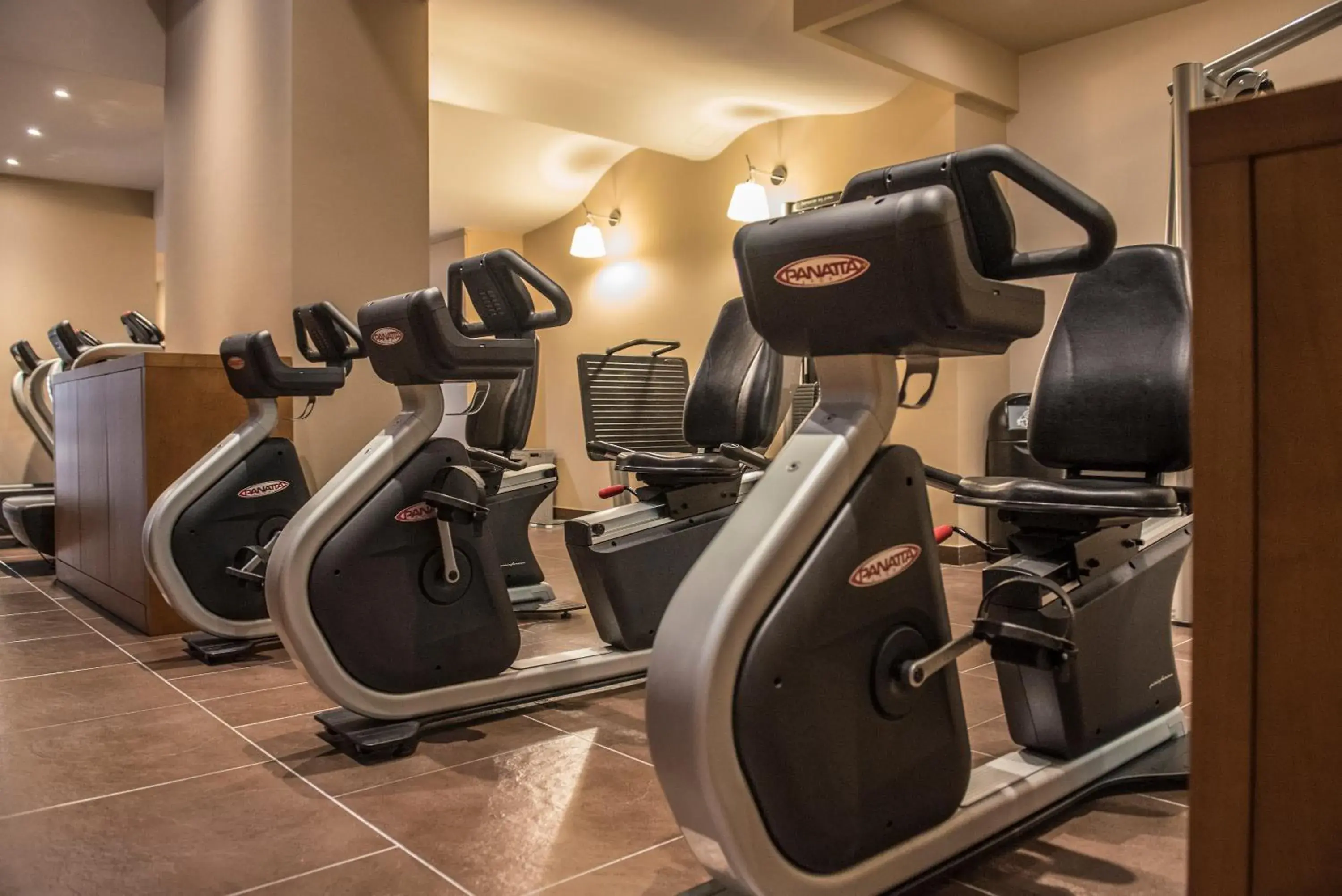 Fitness centre/facilities in Aqualux Hotel Spa Suite & Terme Fitness centre/facilities in Aqualux Hotel Spa Suite & Terme