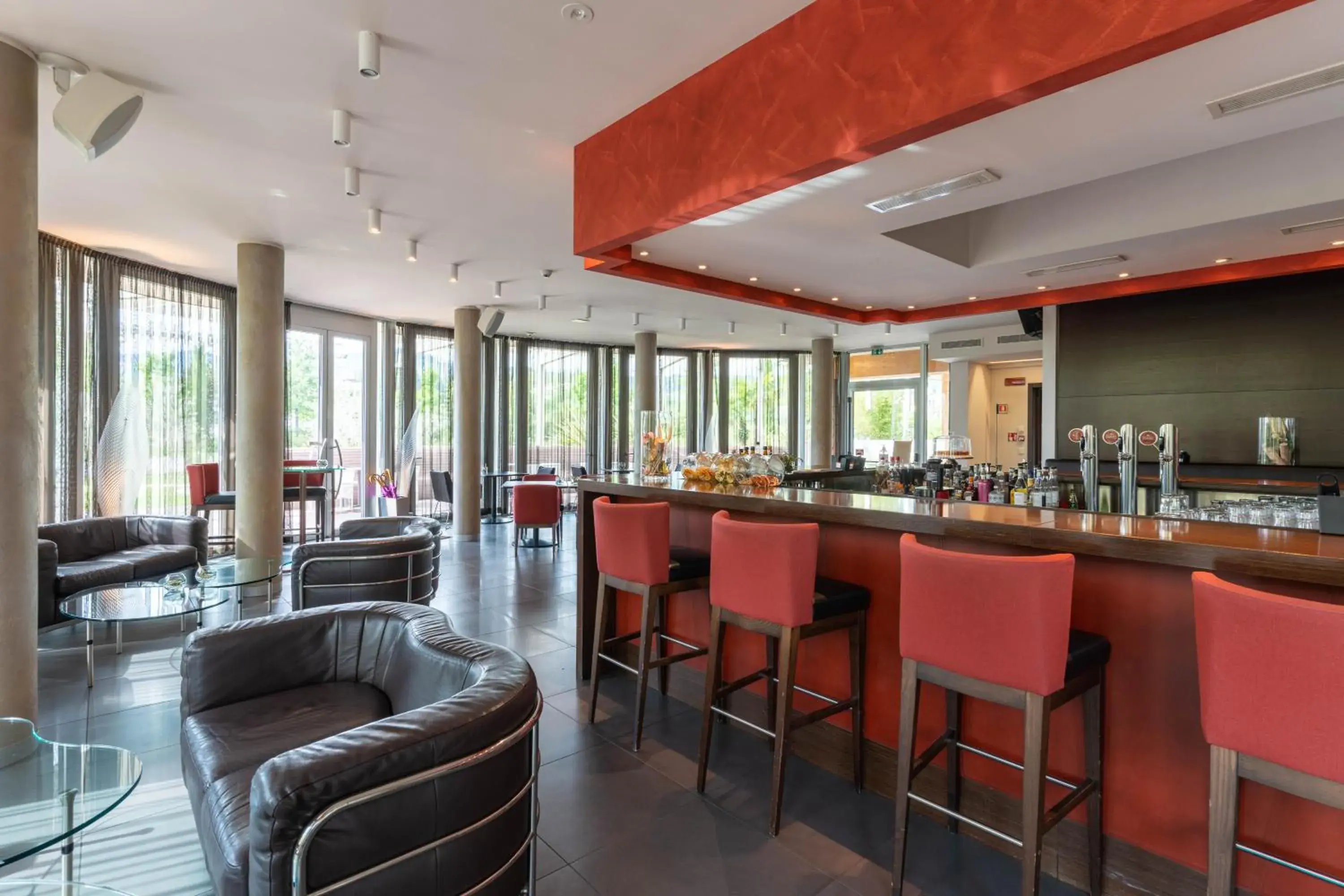 Lounge or bar in Aqualux Hotel Spa Suite & Terme Lounge or bar in Aqualux Hotel Spa Suite & Terme