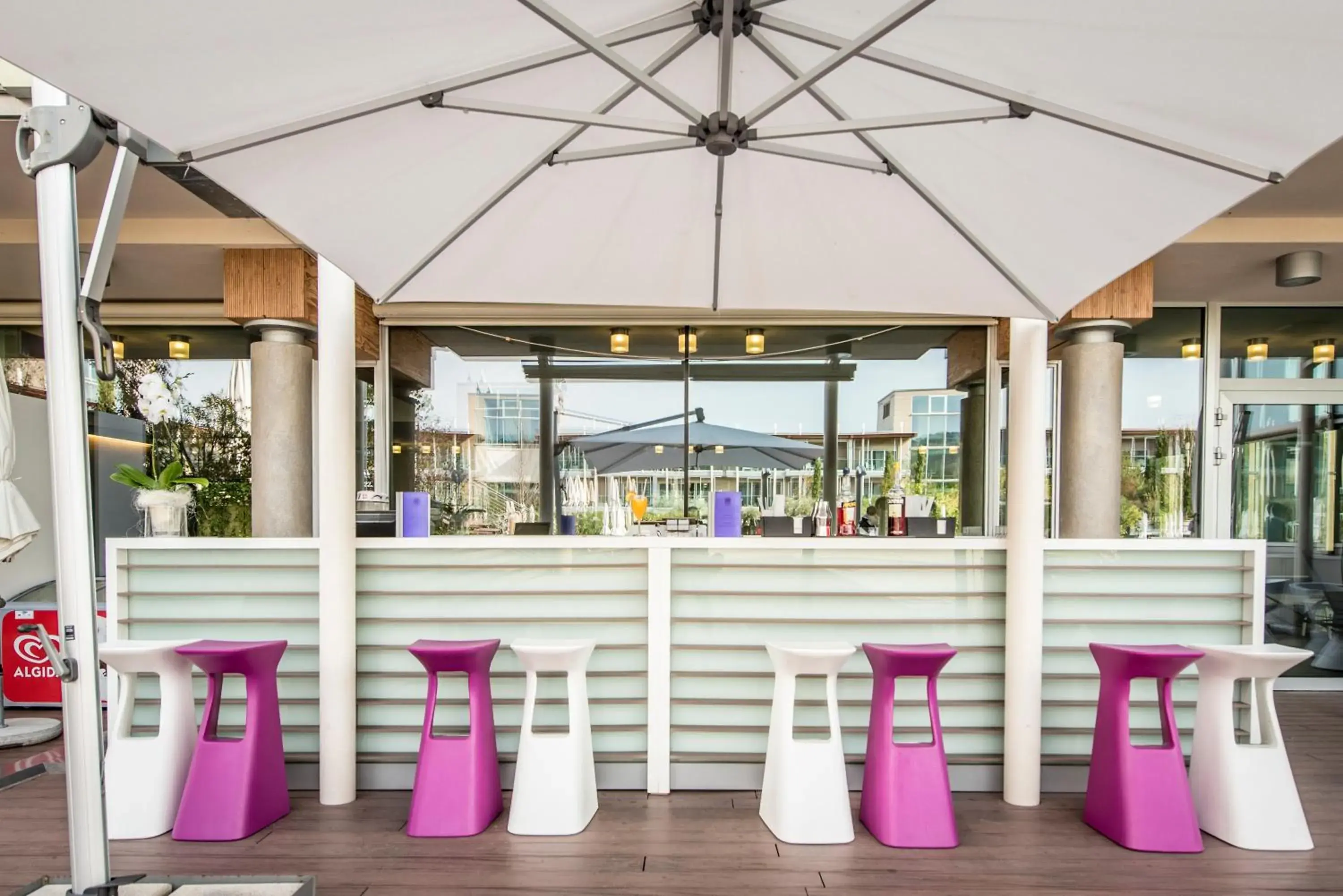 Lounge or bar in Aqualux Hotel Spa Suite & Terme Lounge or bar in Aqualux Hotel Spa Suite & Terme