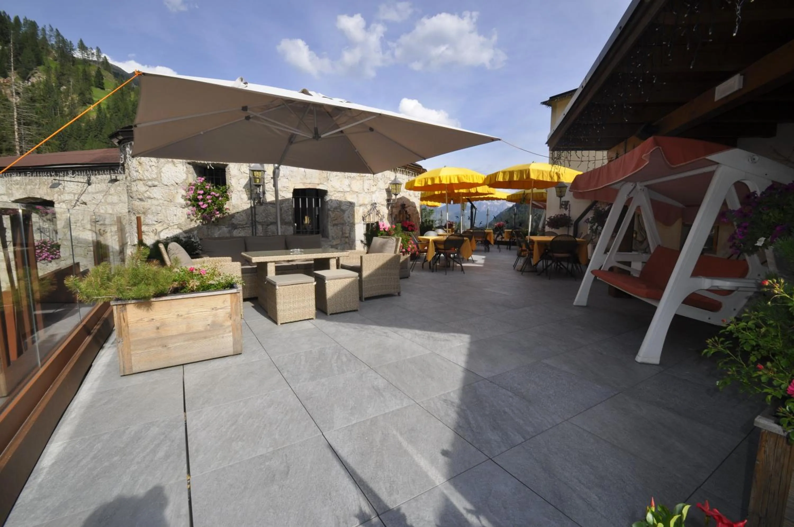Garden in Hotel Al Forte
