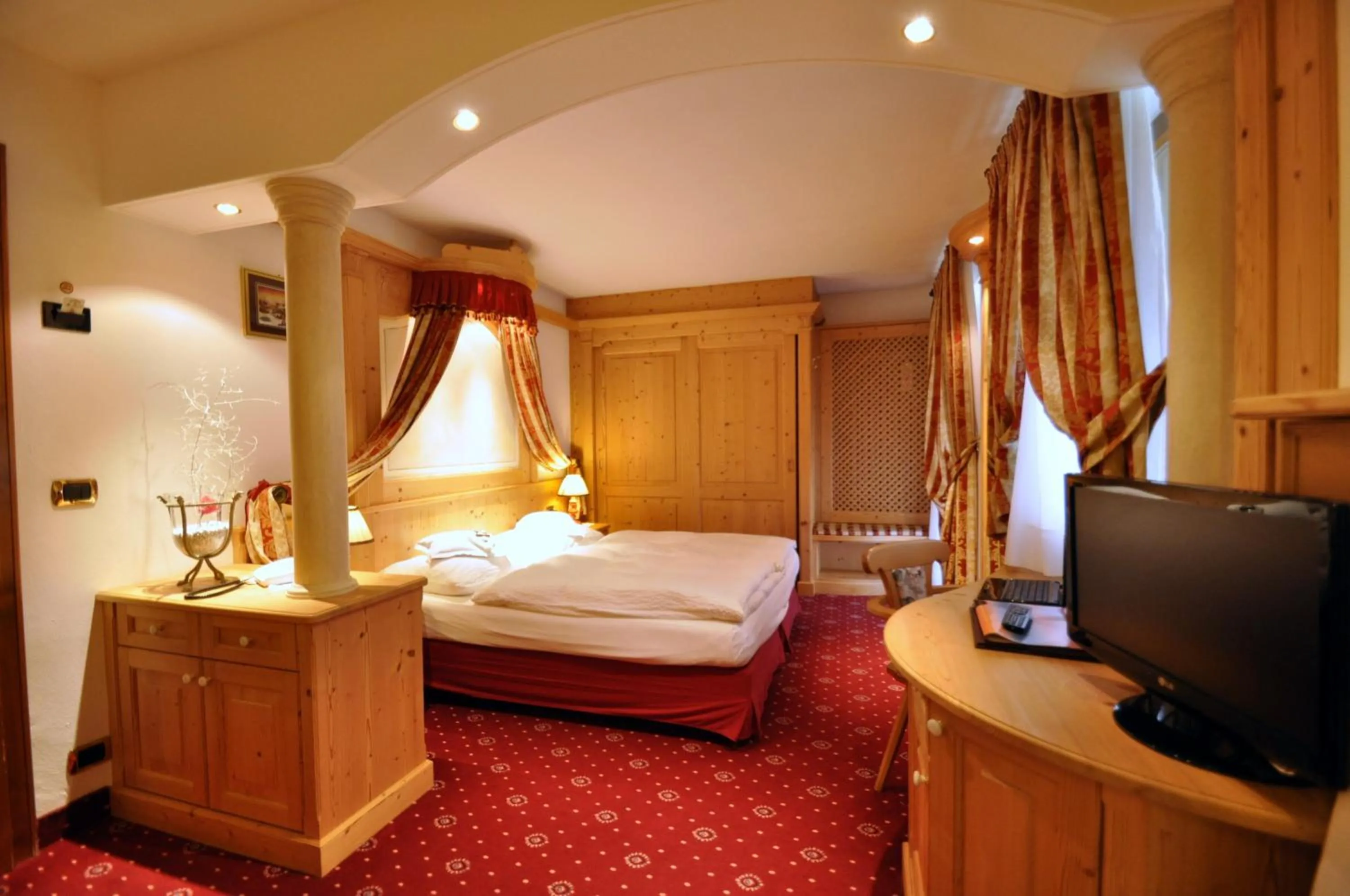 Bed in Hotel Al Forte