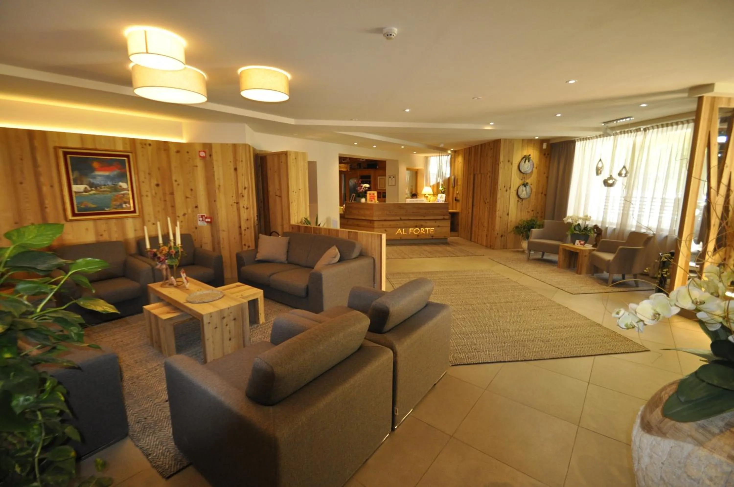 Lobby or reception in Hotel Al Forte