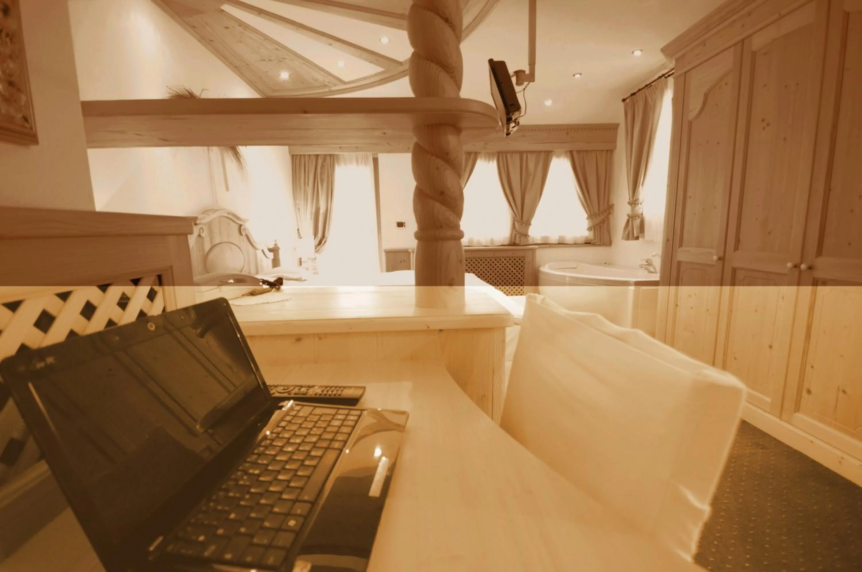 Decorative detail in Hotel Al Forte