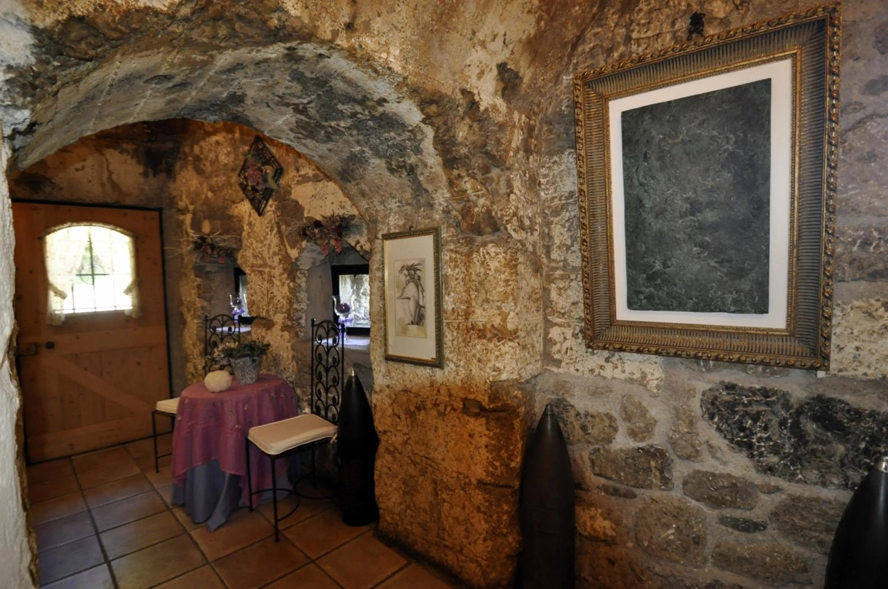 Decorative detail in Hotel Al Forte