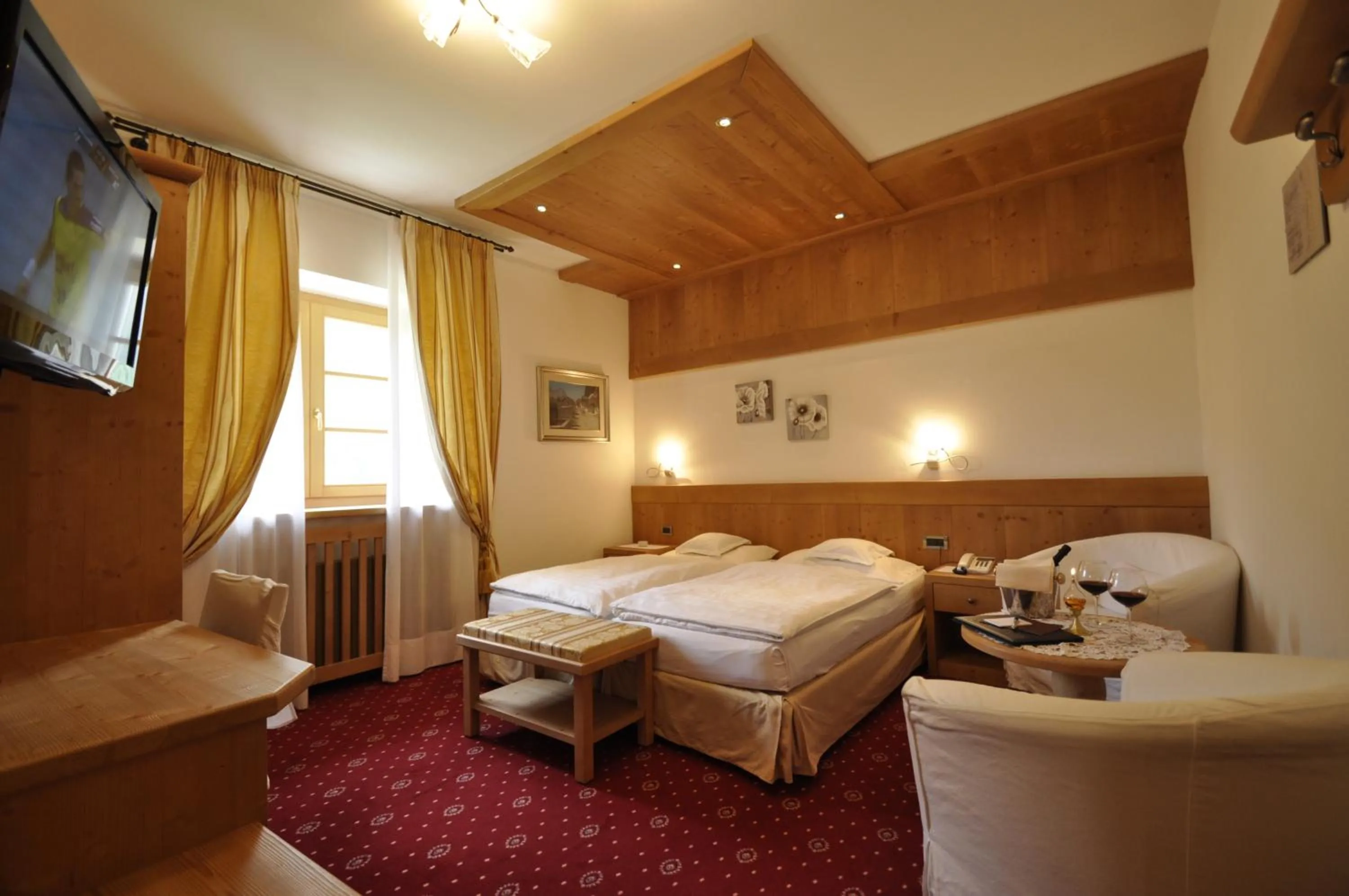 Bed in Hotel Al Forte
