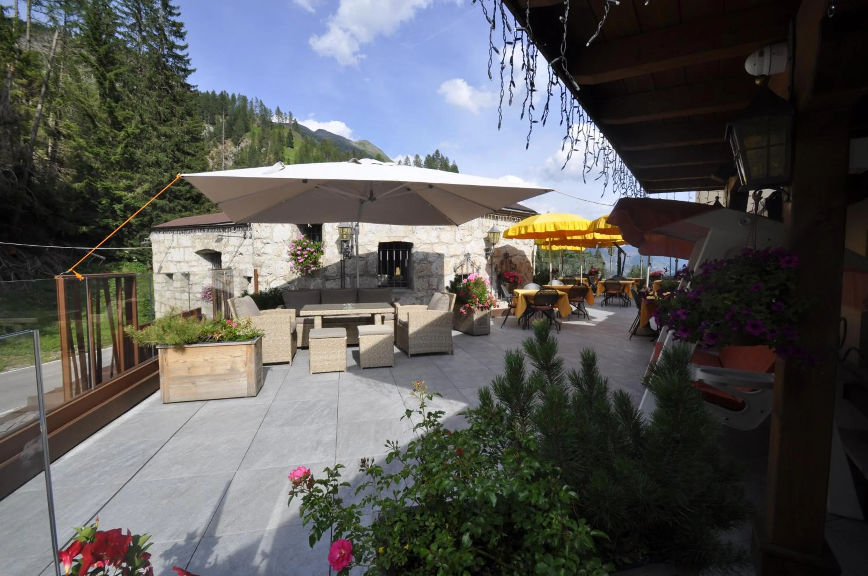 Garden in Hotel Al Forte