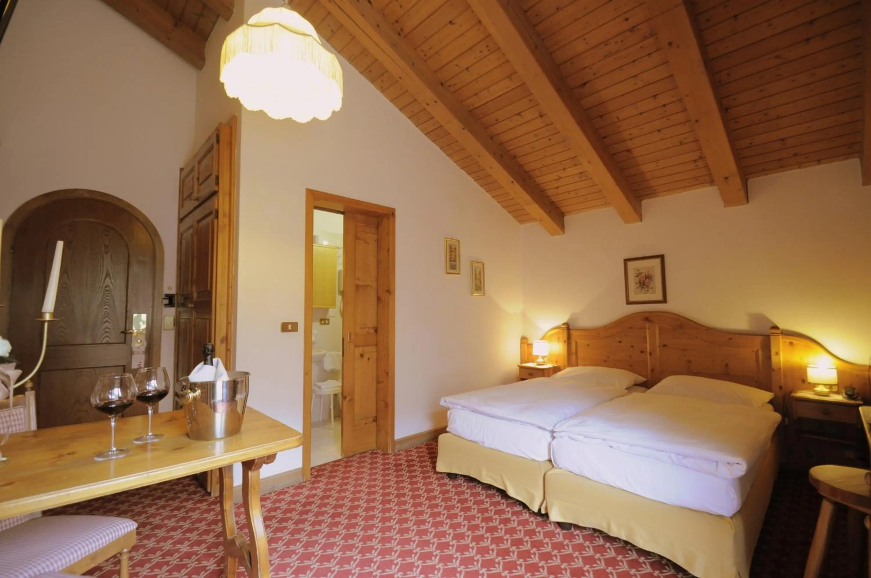 Bed in Hotel Al Forte