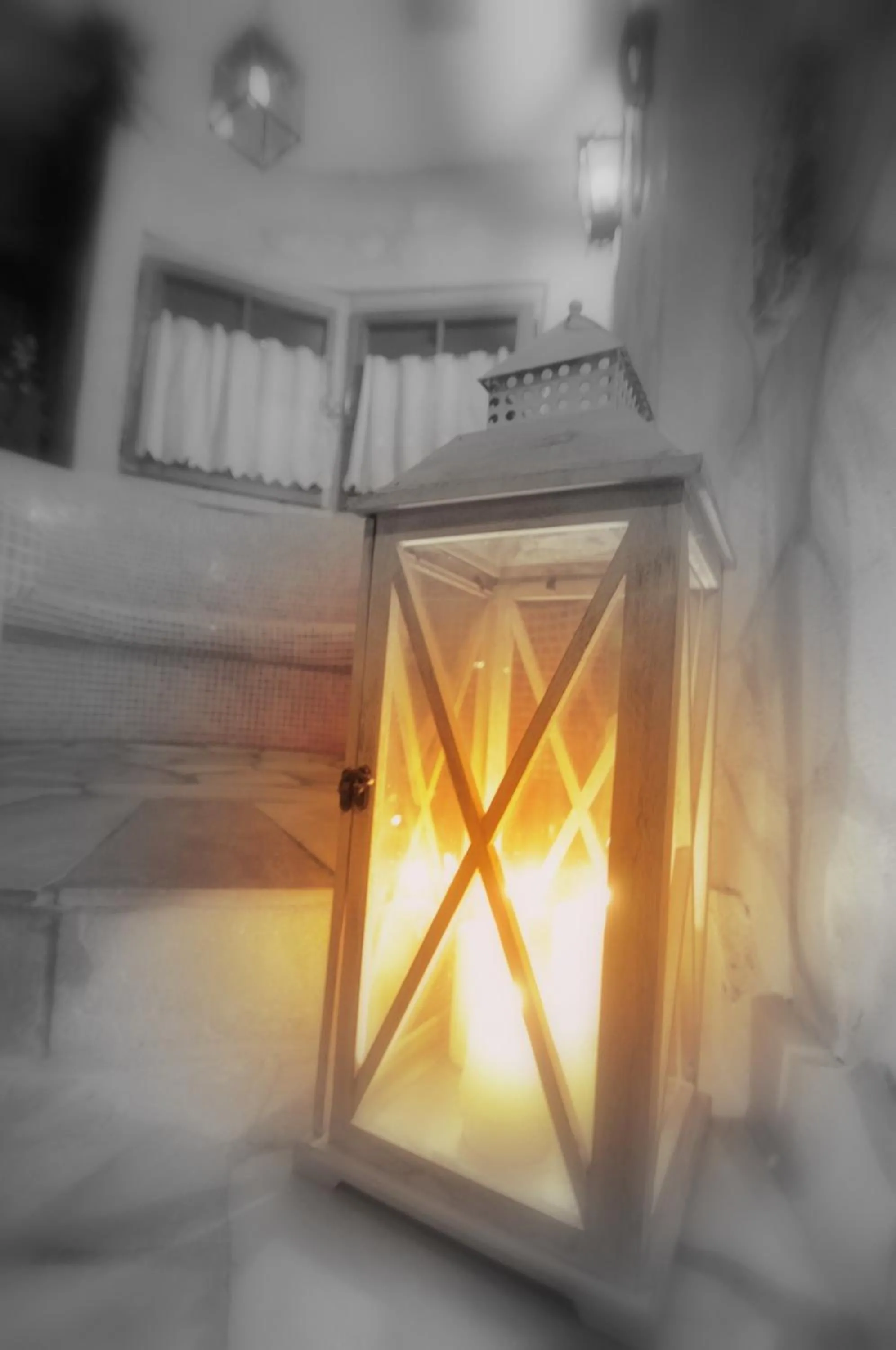 Decorative detail in Hotel Al Forte