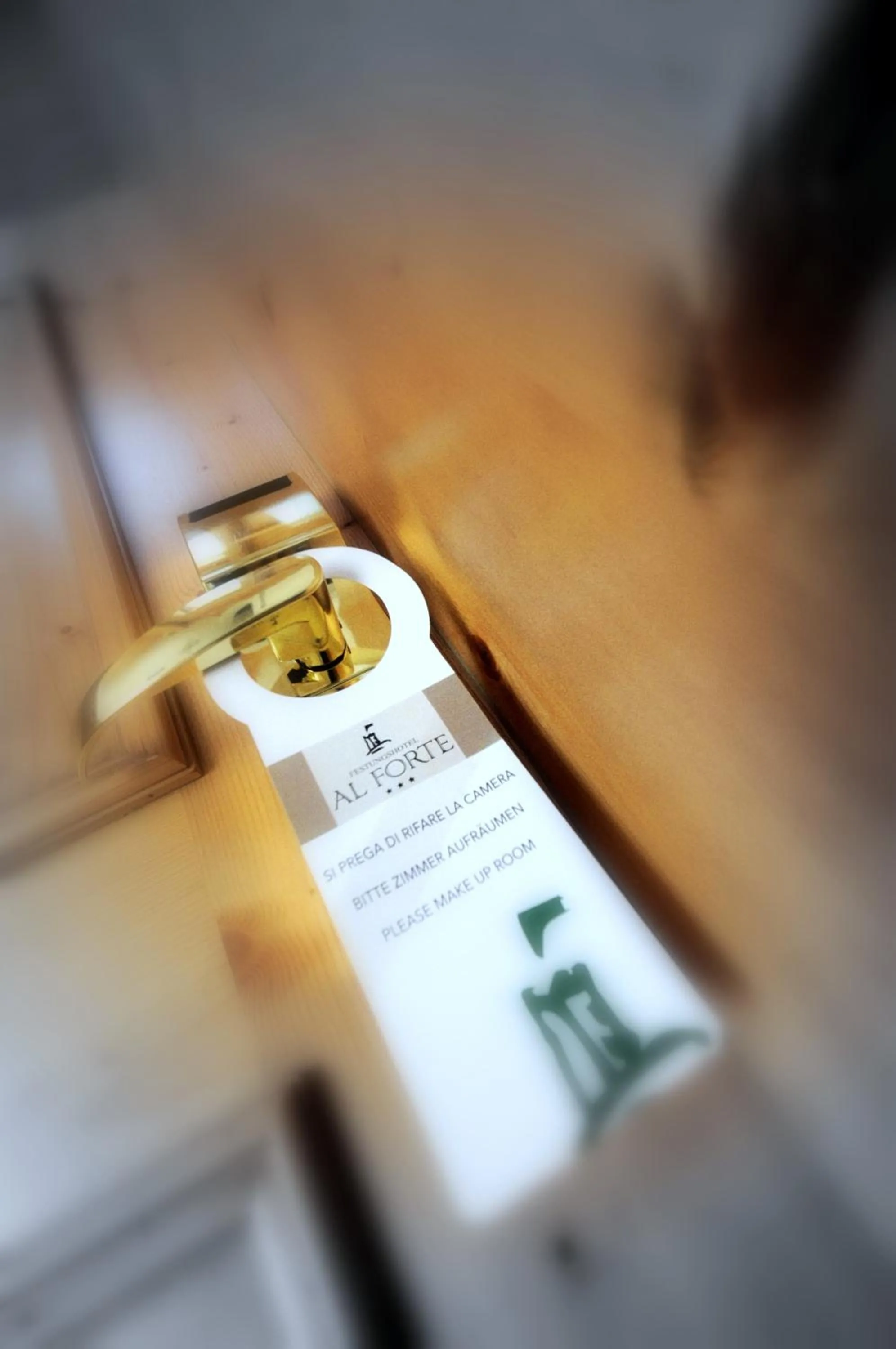 Decorative detail in Hotel Al Forte