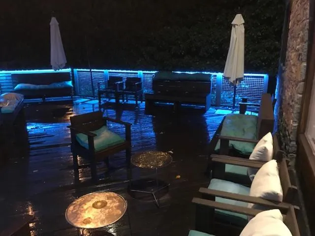 Balcony/Terrace in Apartahotel Tres Quiñones