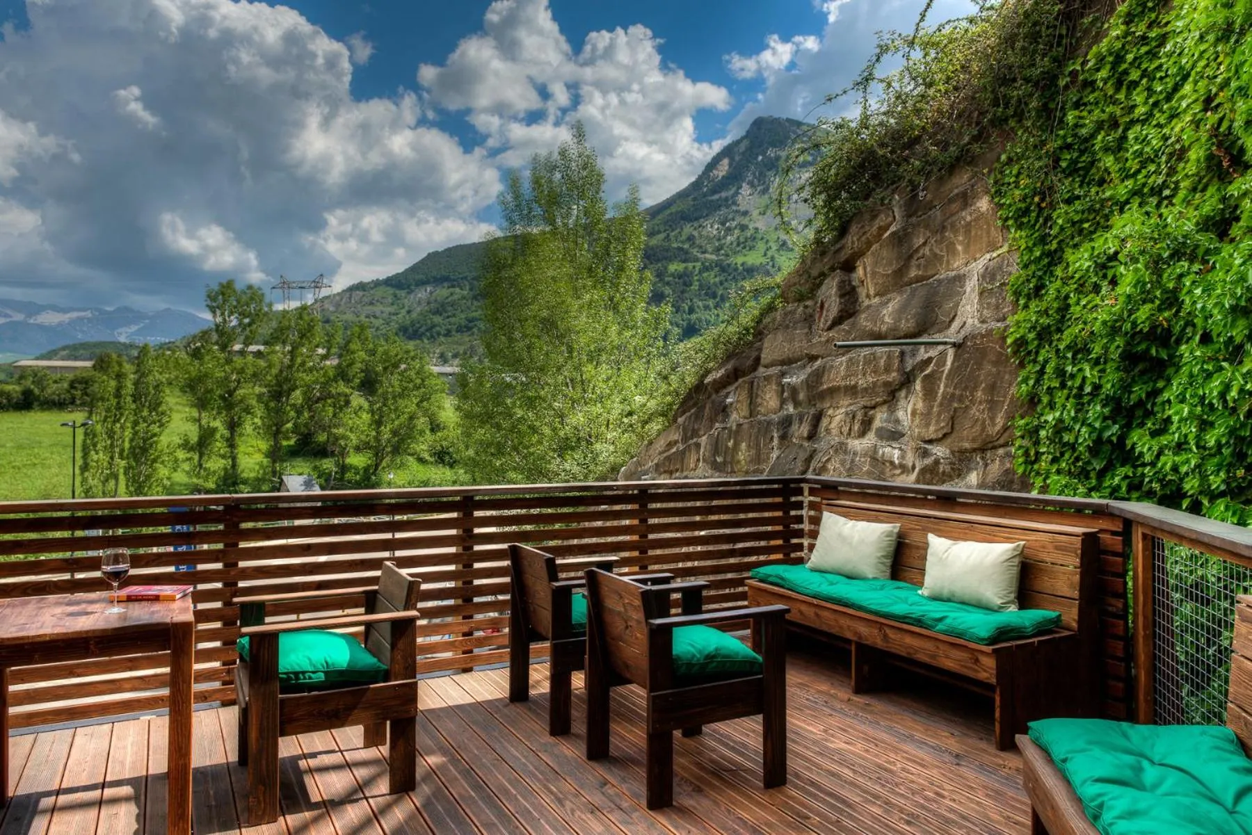Balcony/Terrace in Apartahotel Tres Quiñones