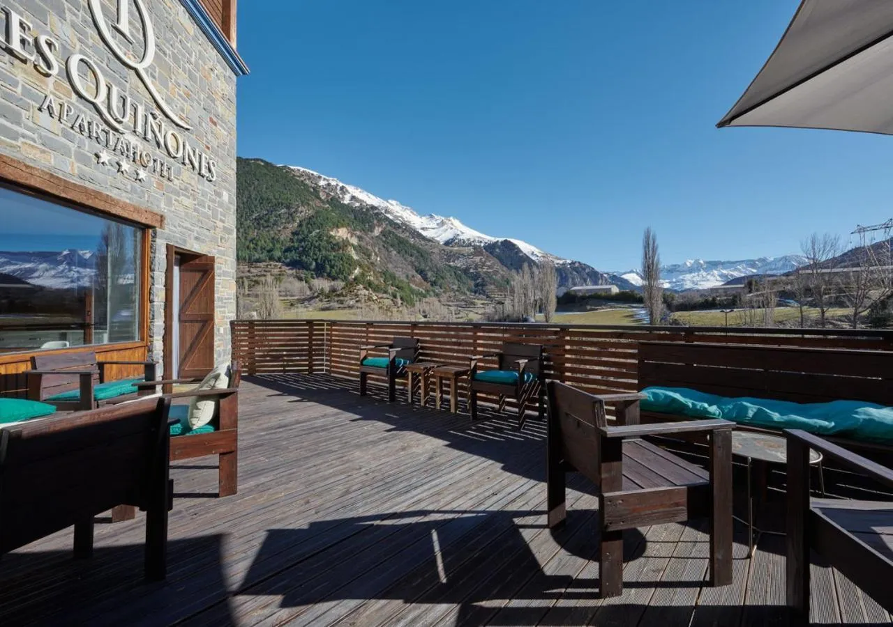 Balcony/Terrace in Apartahotel Tres Quiñones