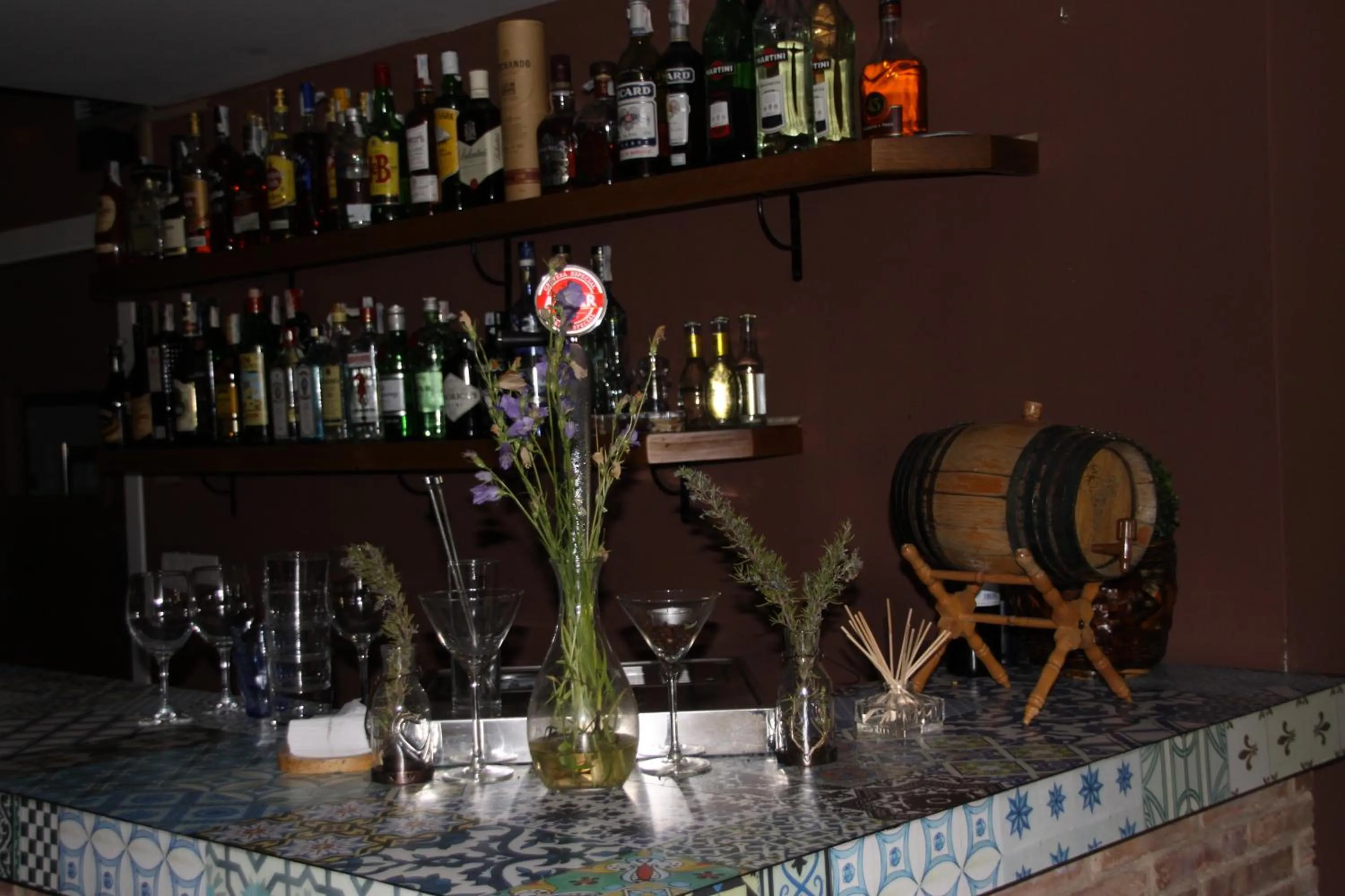 Restaurant/places to eat in Apartahotel Tres Quiñones