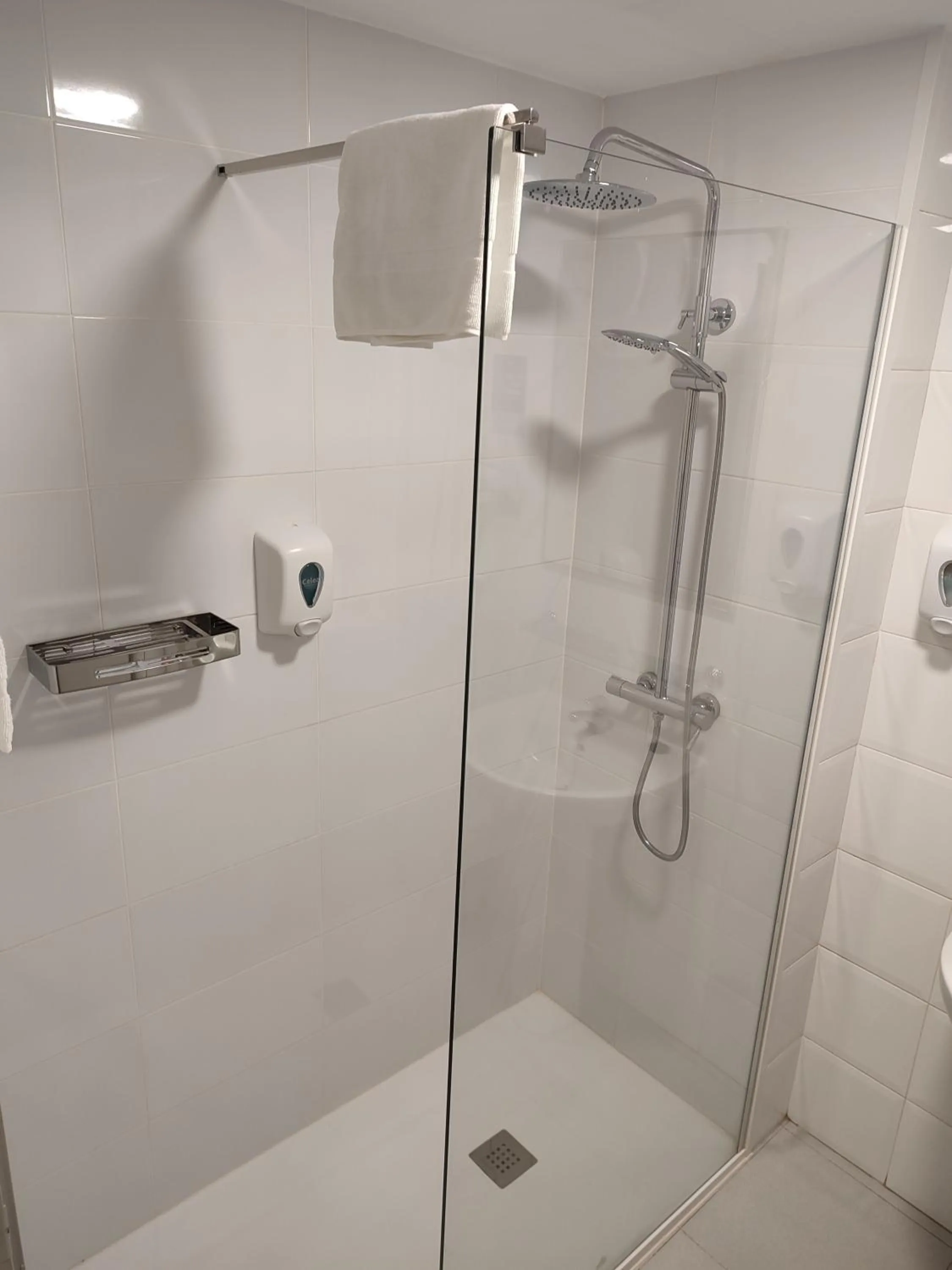 Shower in Hotel Blauet by Bossh! Hotels