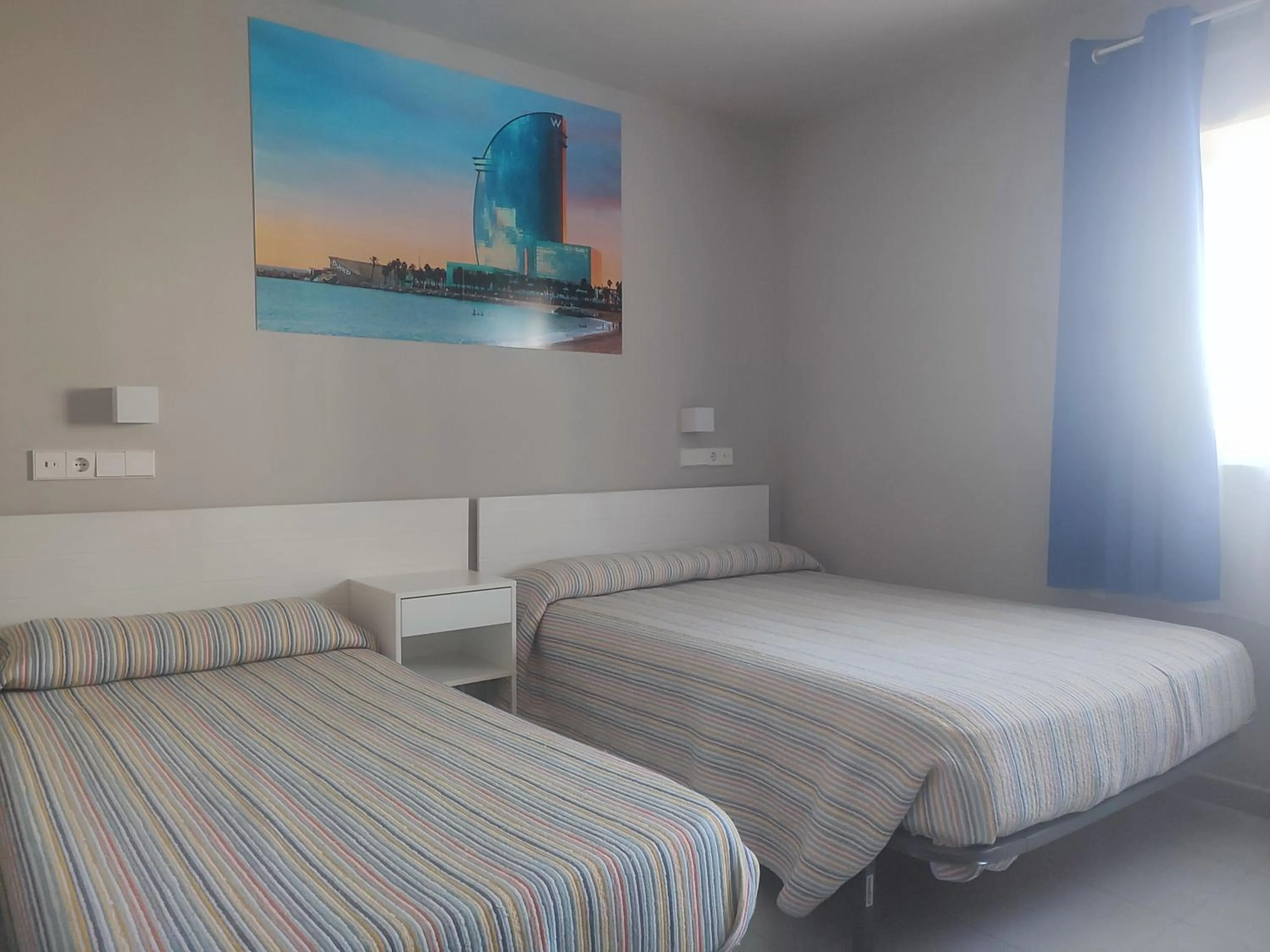 Bed in Hotel Blauet by Bossh! Hotels