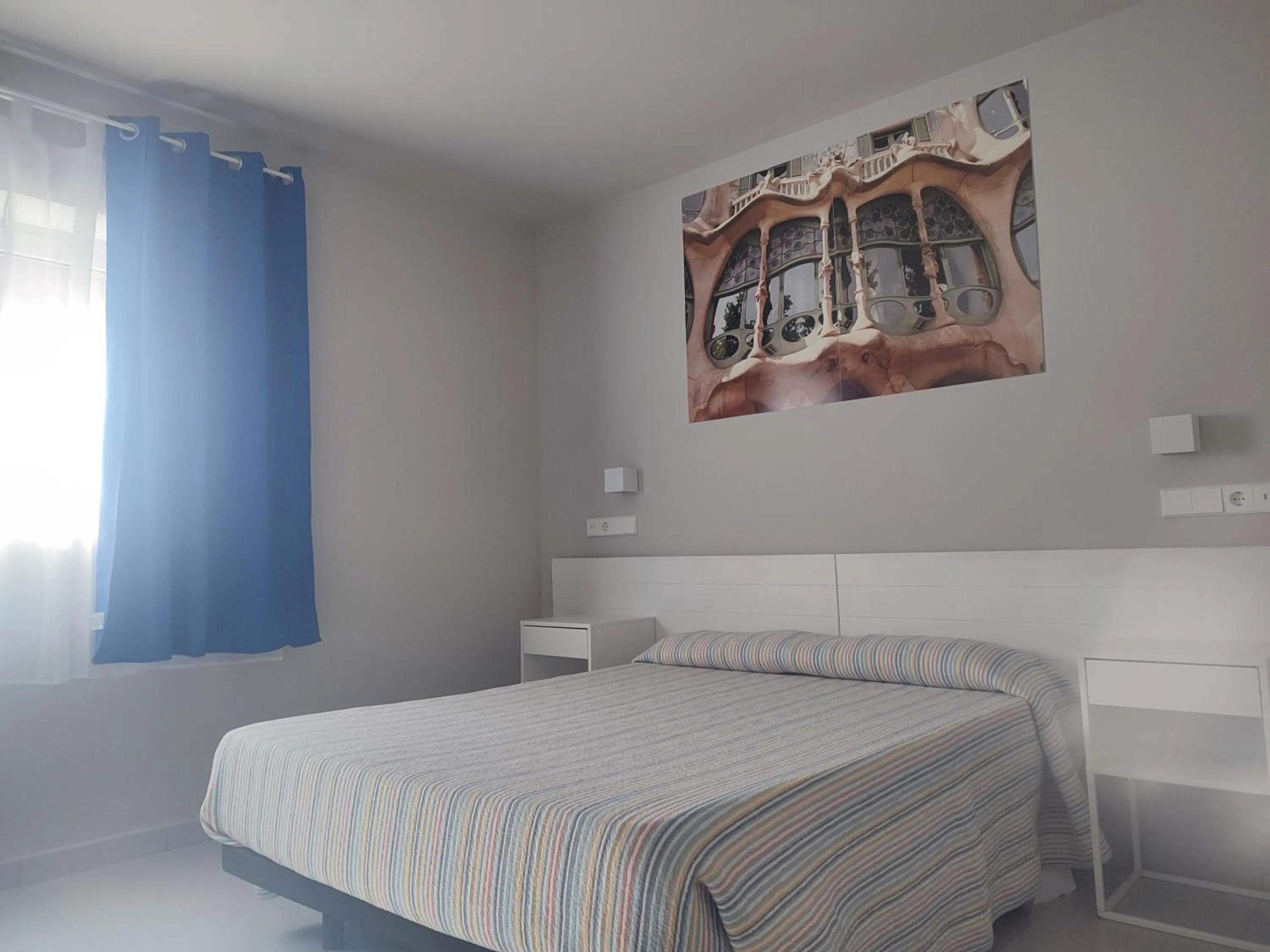 Bed in Hotel Blauet by Bossh! Hotels