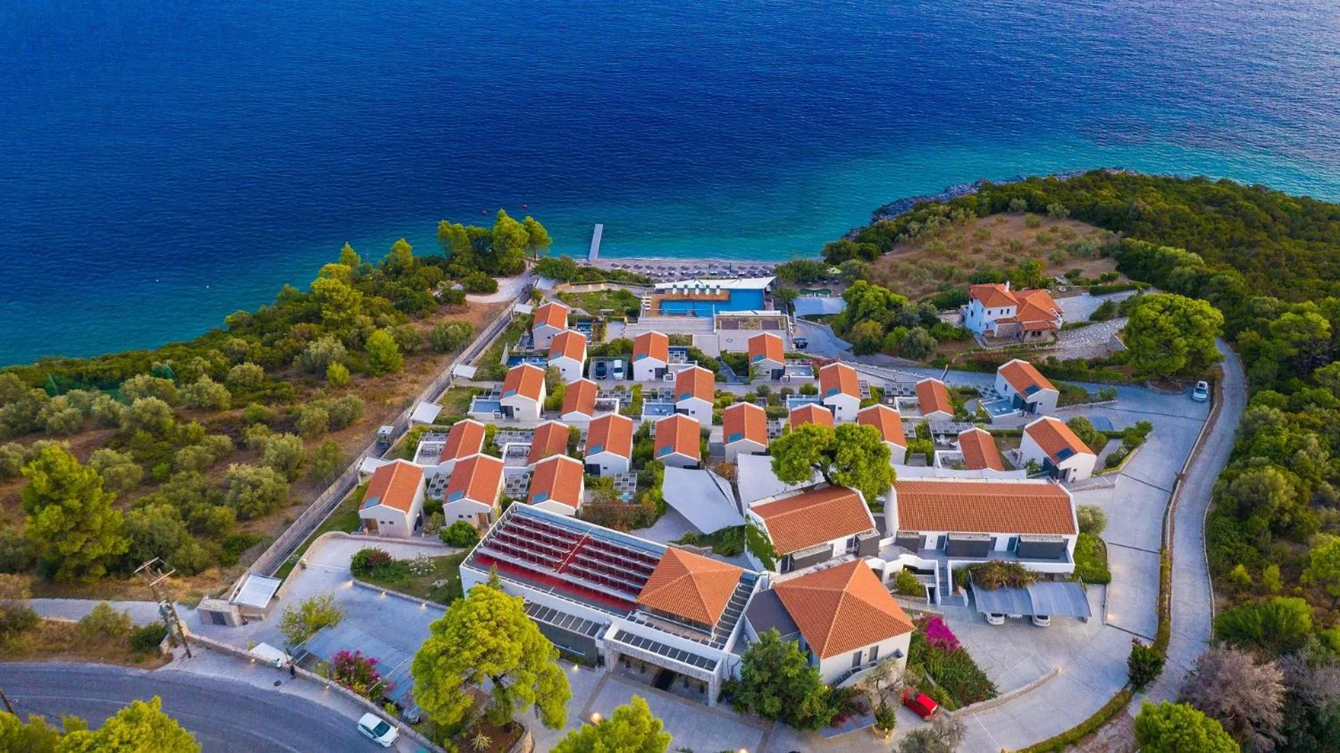 Bird's eye view in Adrina Resort & Spa