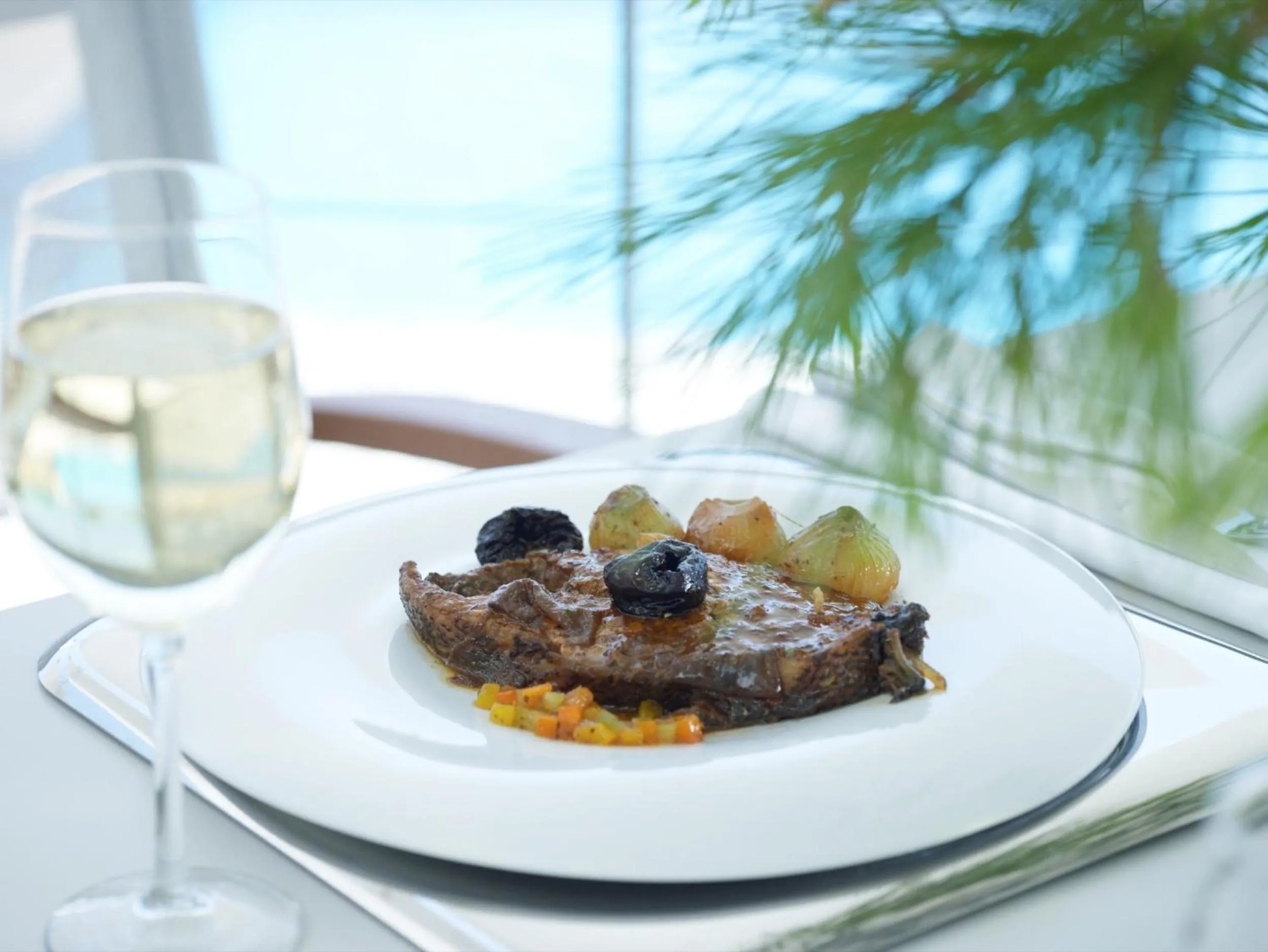 Food in Adrina Resort & Spa