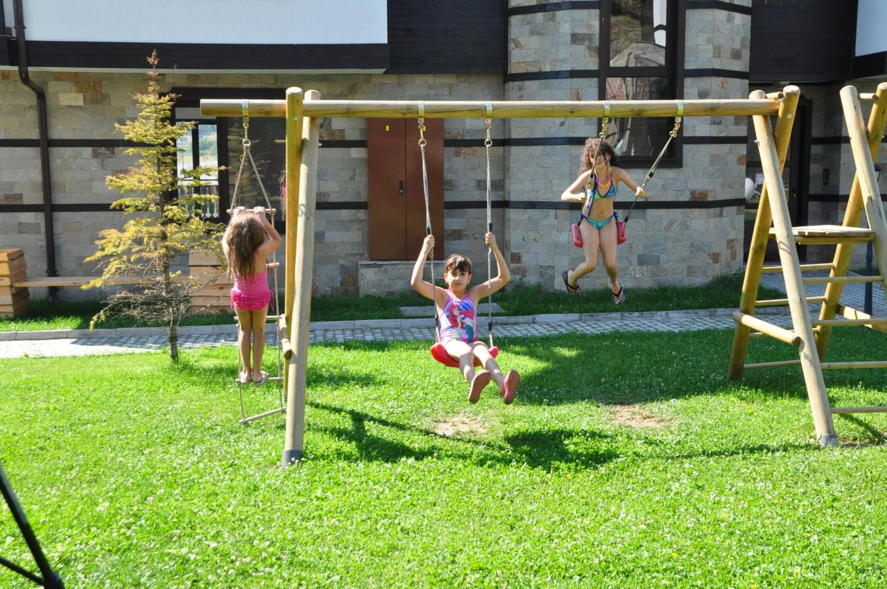 Children play ground in 3 Mountains Hotel