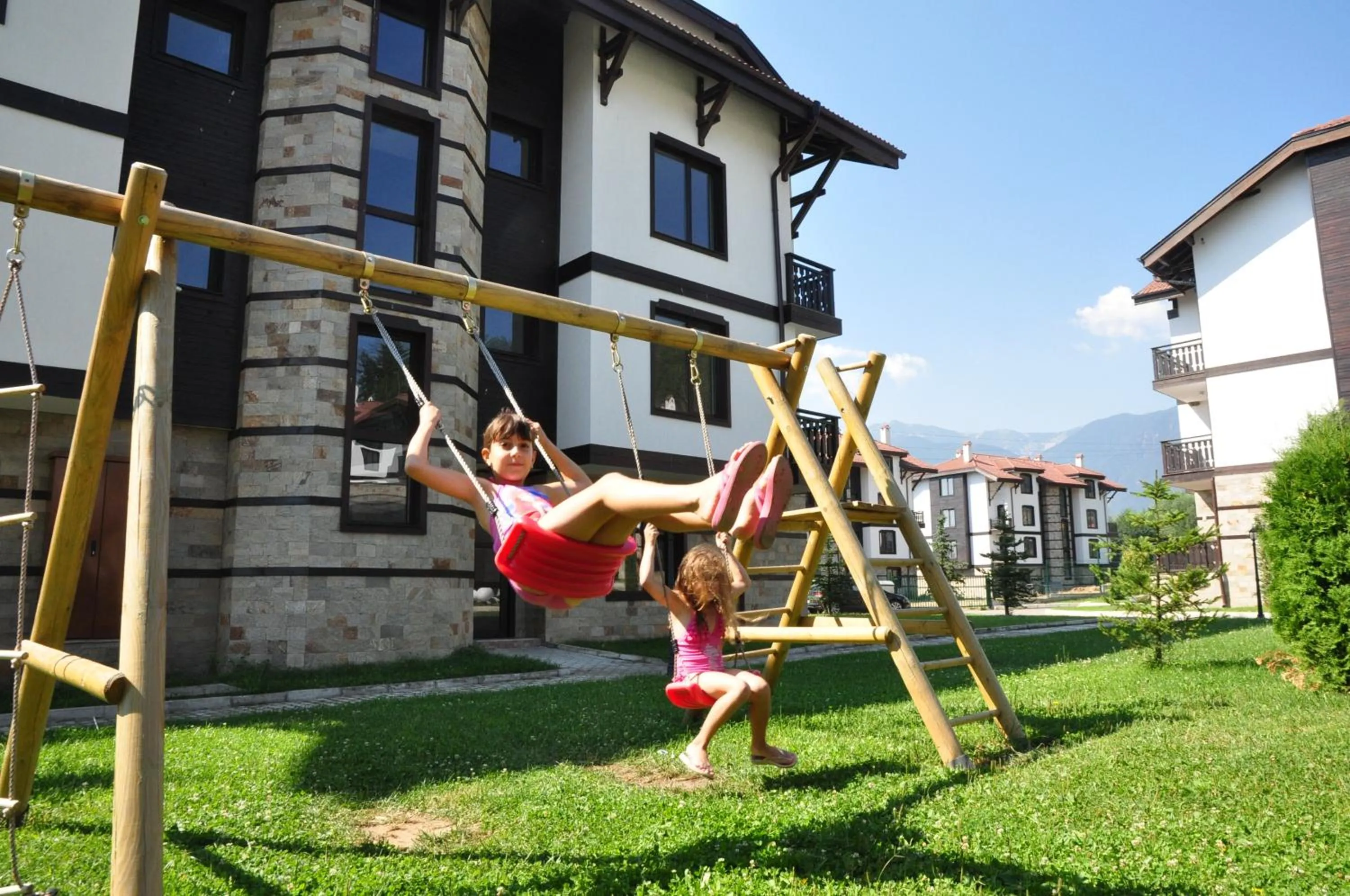 Children play ground in 3 Mountains Hotel