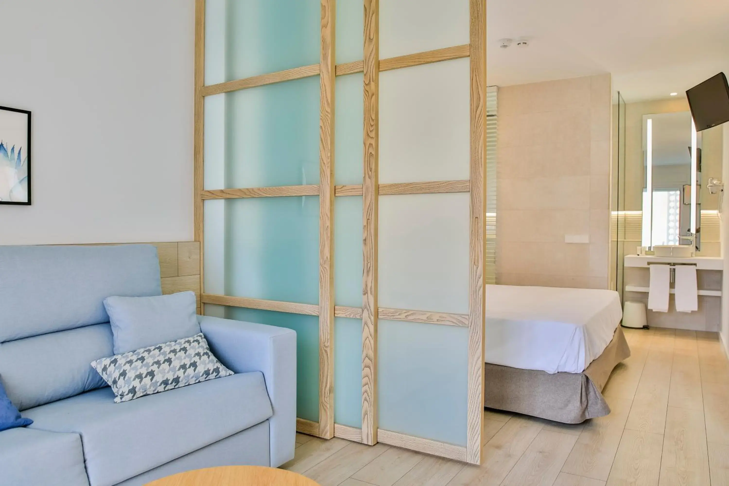 Living room, Bed in Apartamentos 525 Living room, Bed in Apartamentos 525